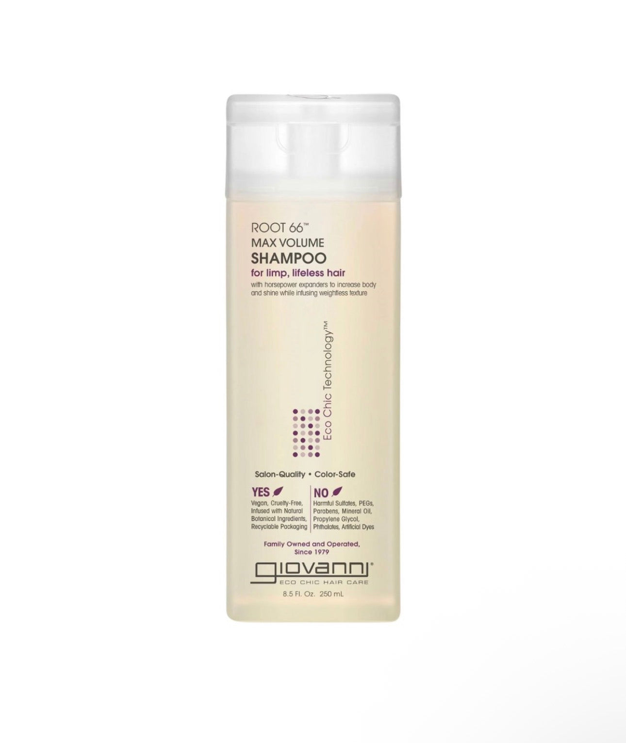 Giovanni Root 66 Max Volume Shampoo 250ml