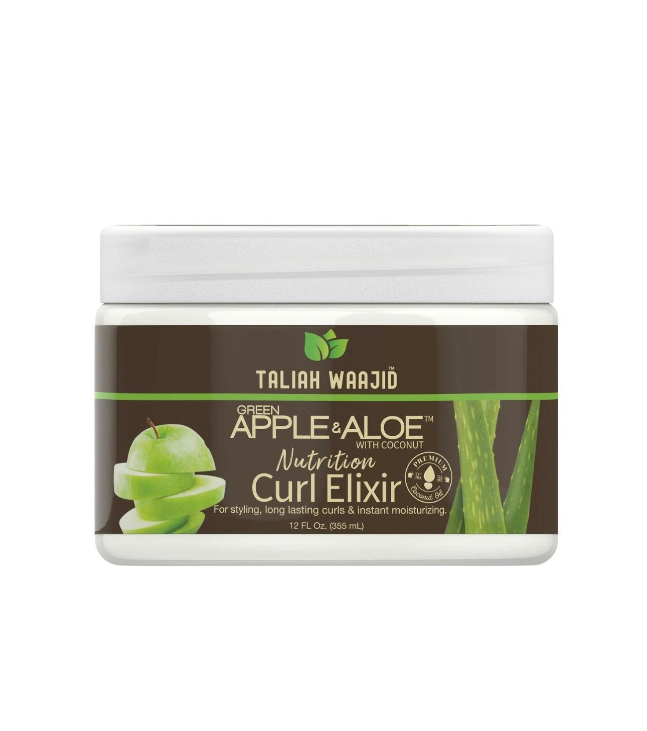 Taliah Waajid Green Apple & Aloe Nutrition Curl Elixir 355 ml