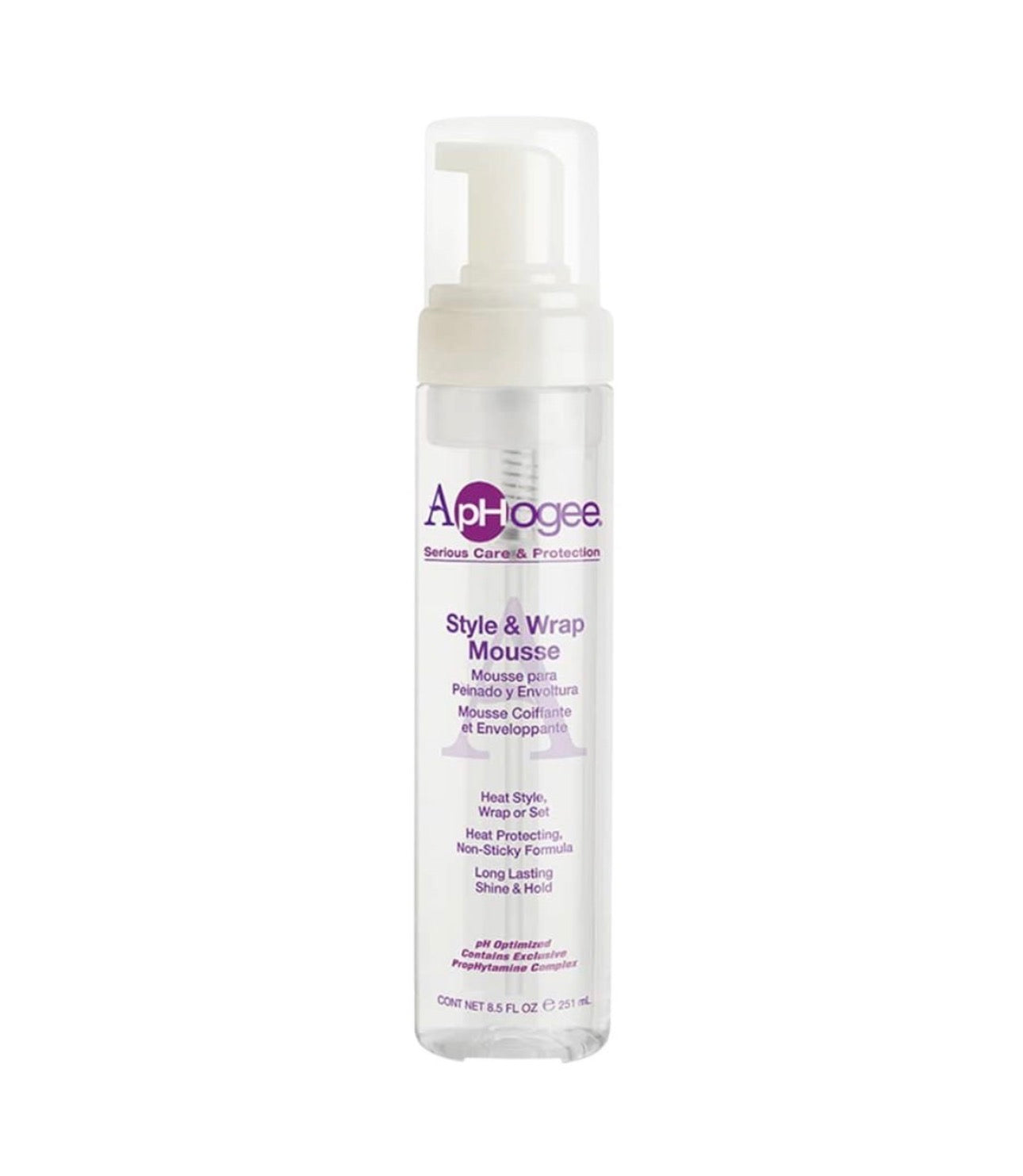 ApHogee Style & Wrap Mousse 8.5 oz