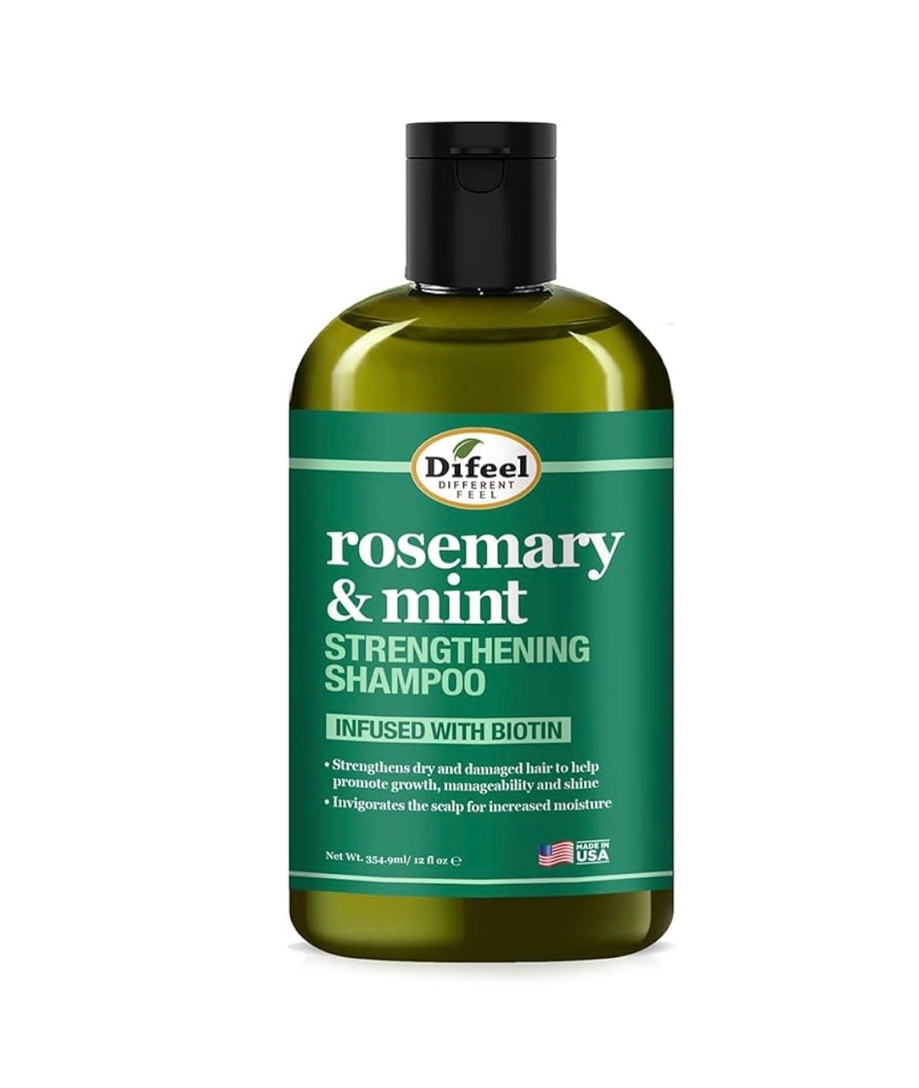Difeel Rosemary & Mint Strenghthening Shampoo 12oz
