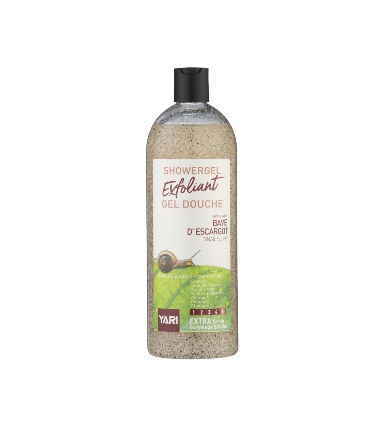 Yari Exfoliant Showergel Snail Slime 1000ml