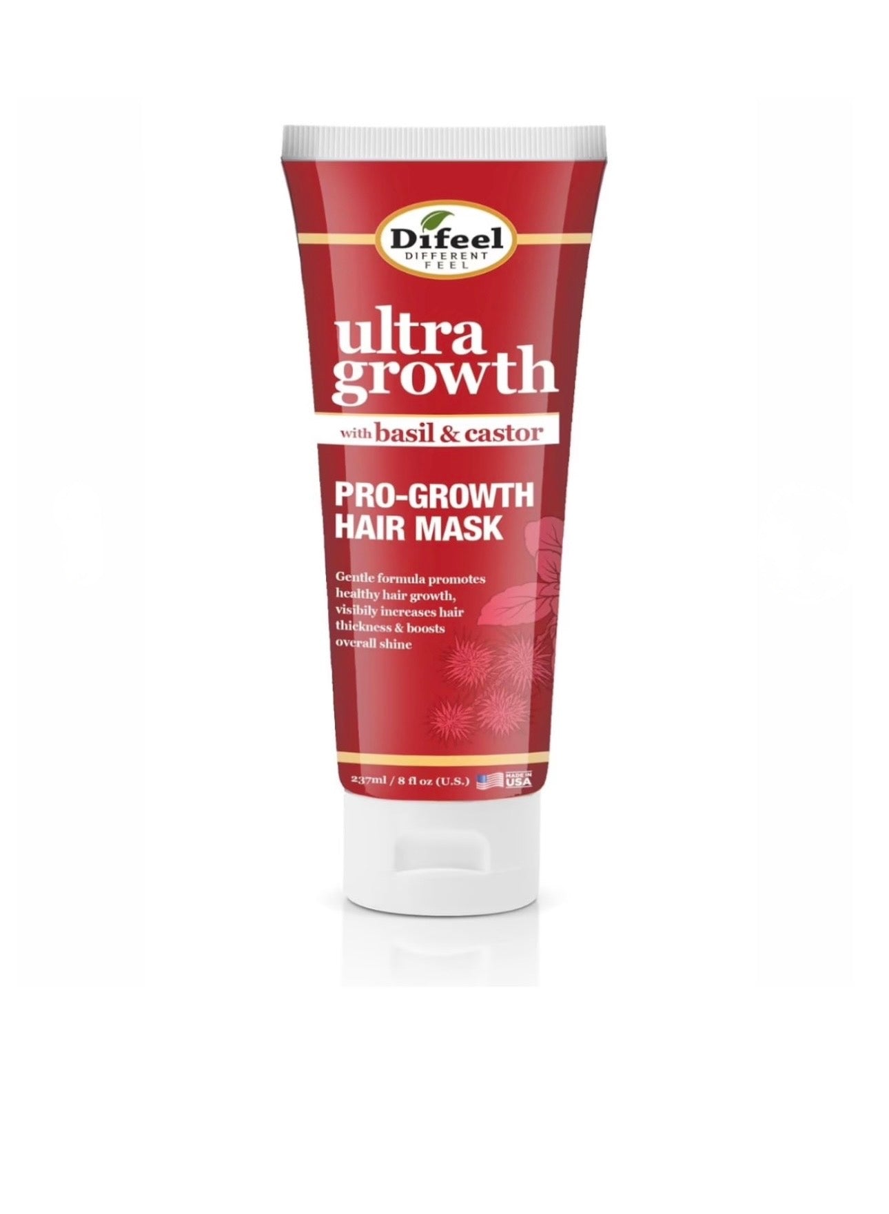 Difeel Ultra Growth Basil & Castor Oil Hair Mask 237ml