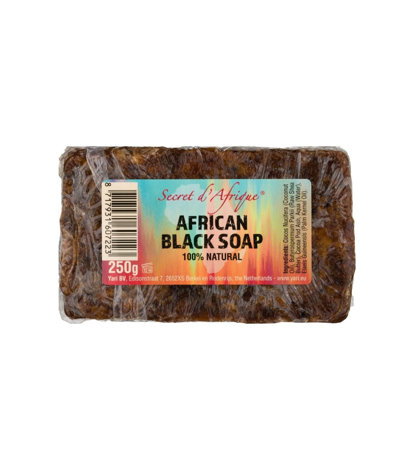 Secret D'Afrique African Black Soap 250g