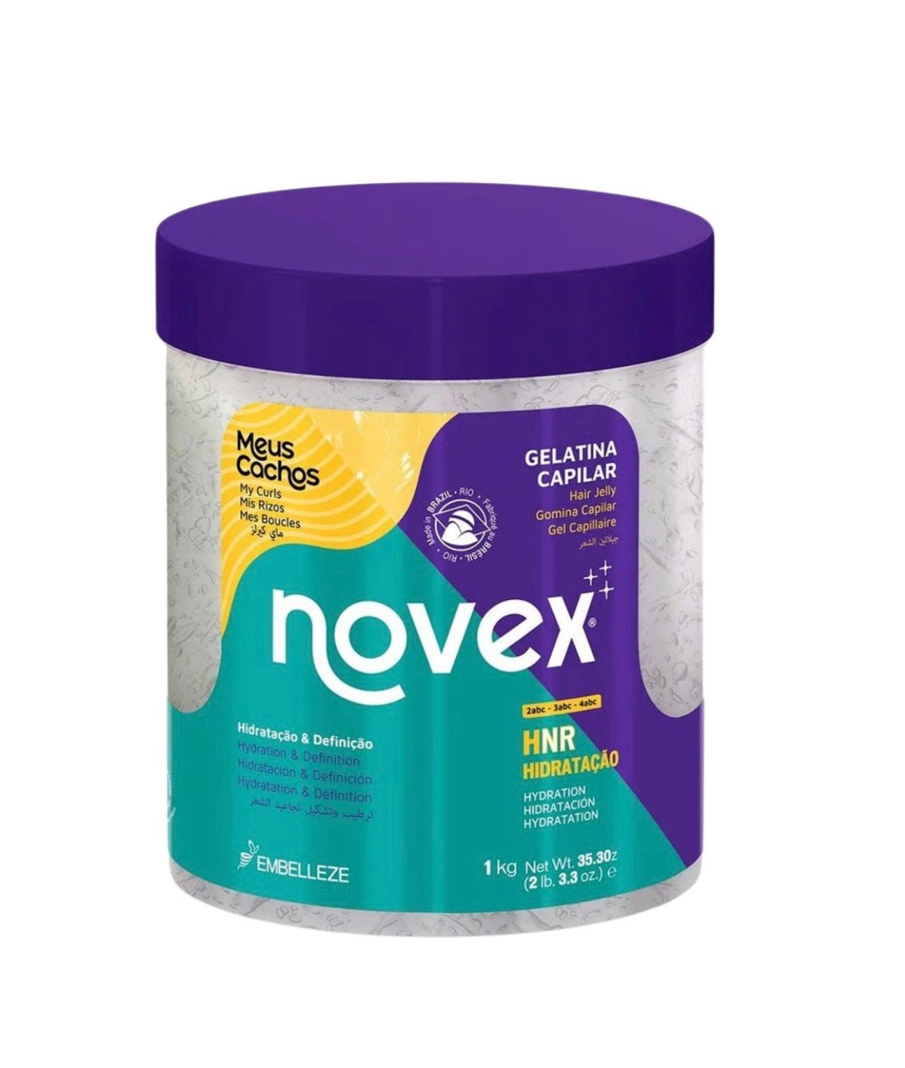 Novex My Curls Hair Jelly Curl Definition & Frizz Control 1 kg