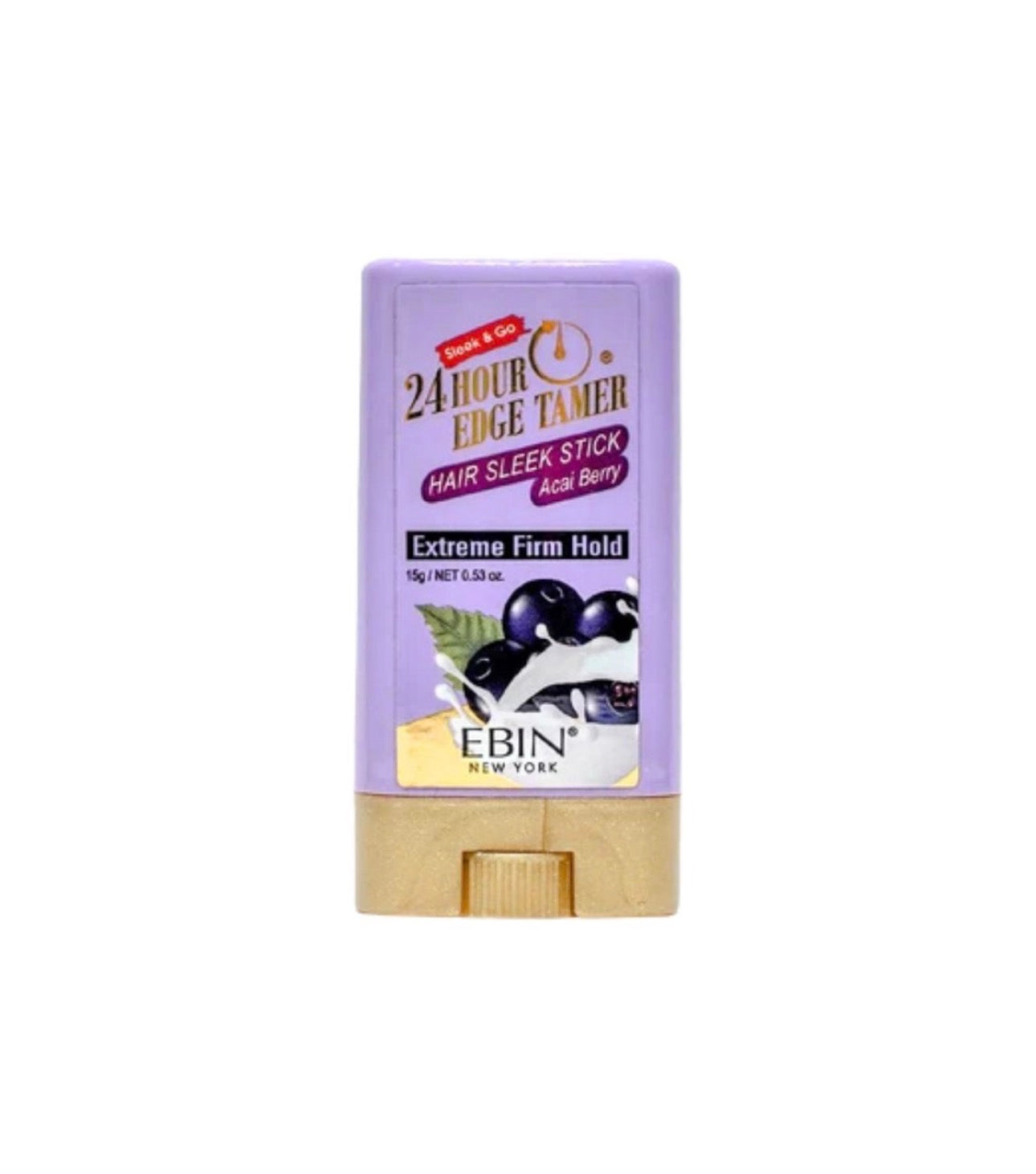 EBIN 24HR Edge Tamer Hair Sleek Stick Acai Berry 15g