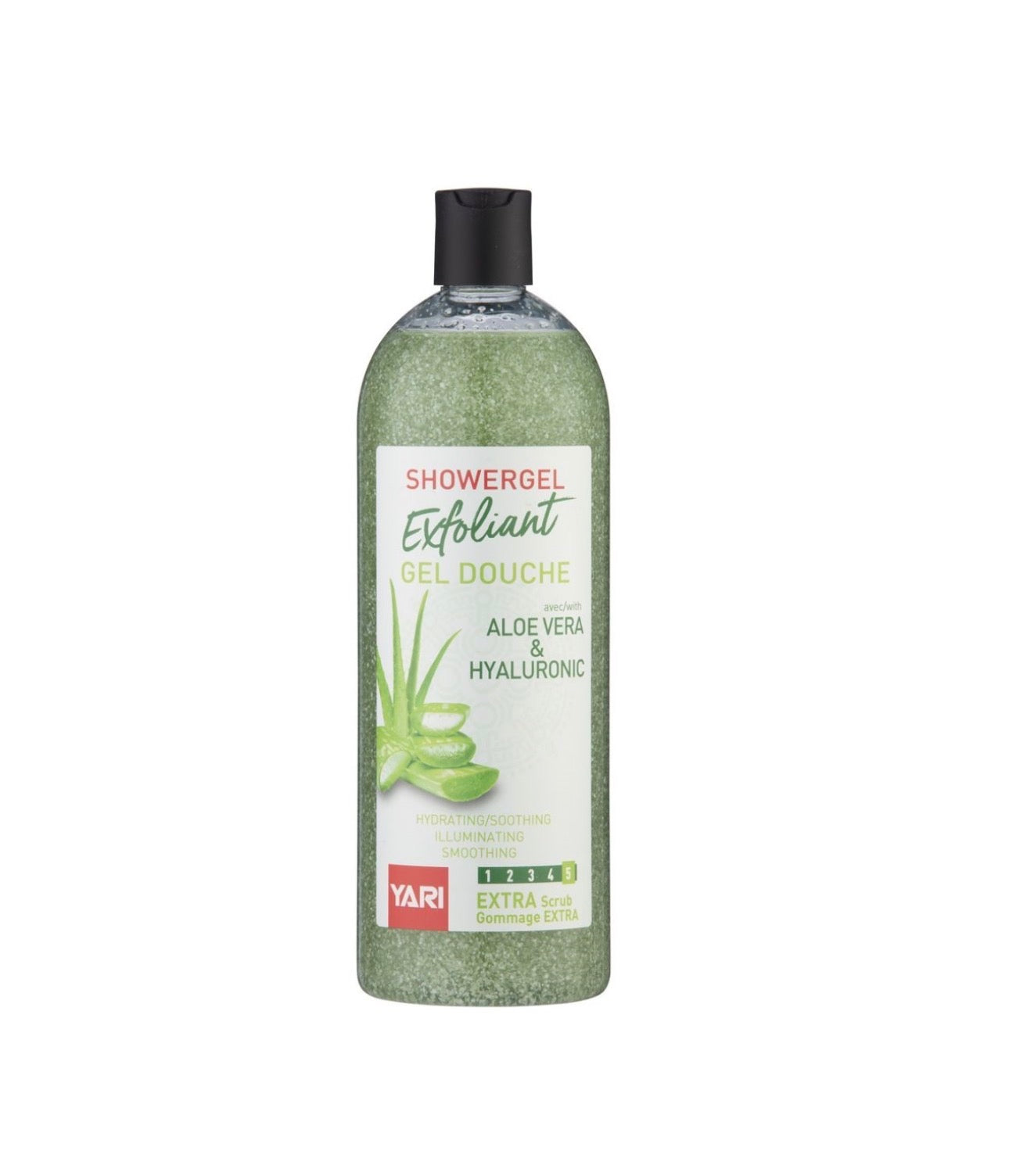 Yari Exfoliant Showergel Aloe Vera & Hyaluronic 1000ml
