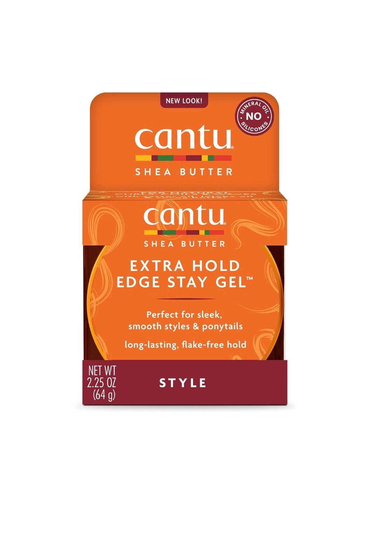 Cantu Shea Butter Natural Hair Extra Hold Edge Stay Gel 64gr
