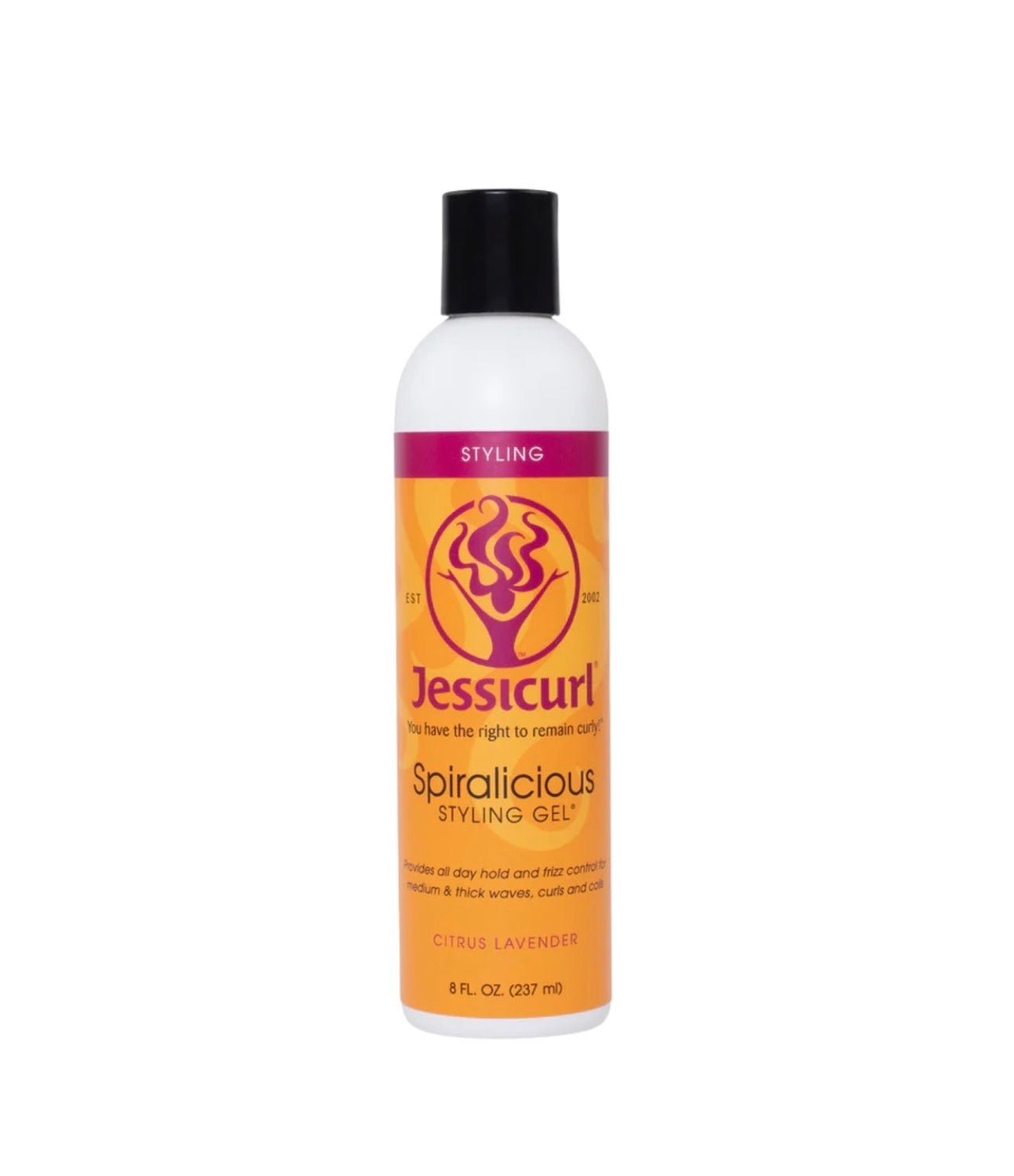 Jessicurl Spiralicous Styling Gel Citrus Lavender 237 ml
