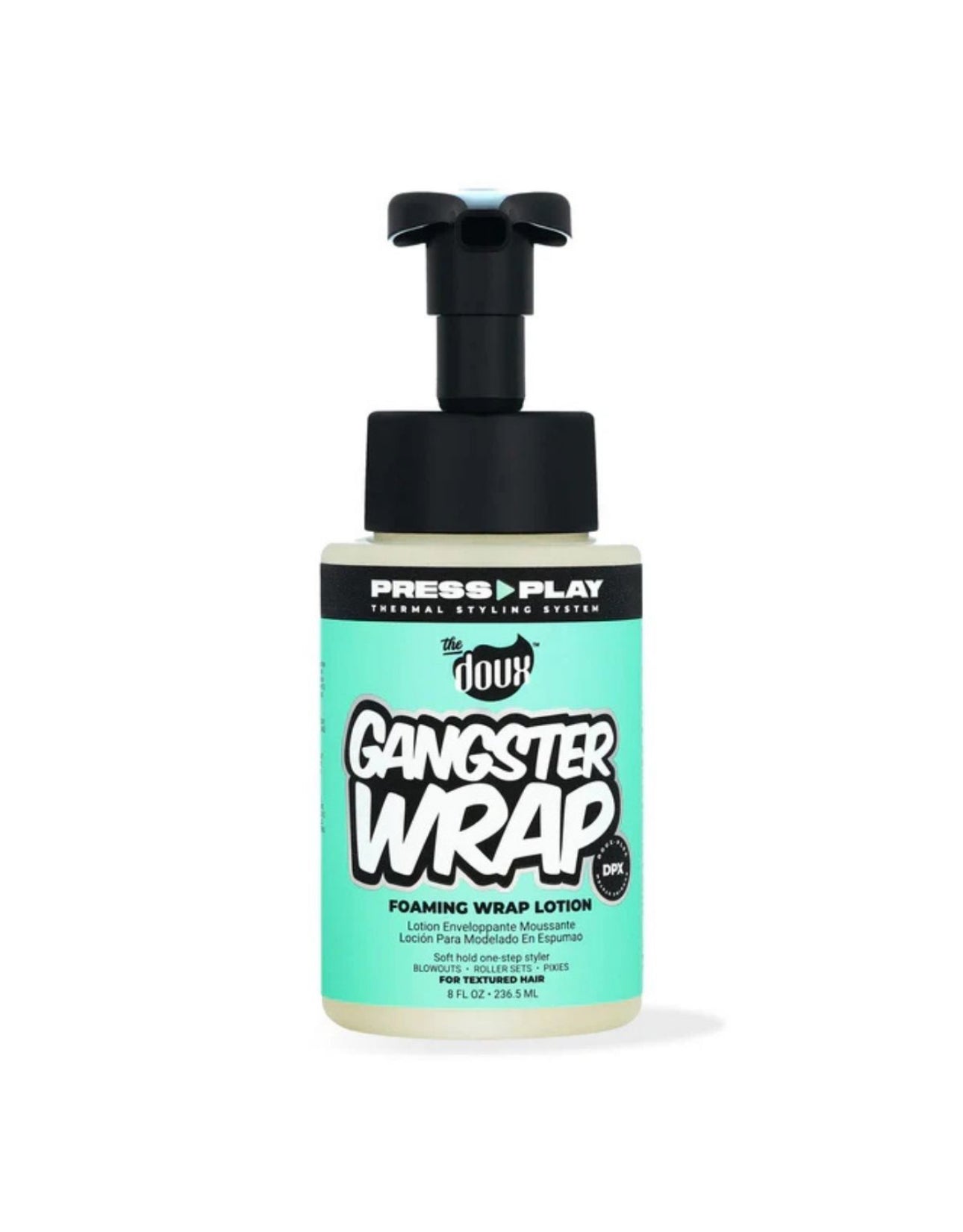 The Doux Press Play Gangster Wrap Foaming Wrap Lotion 236ml