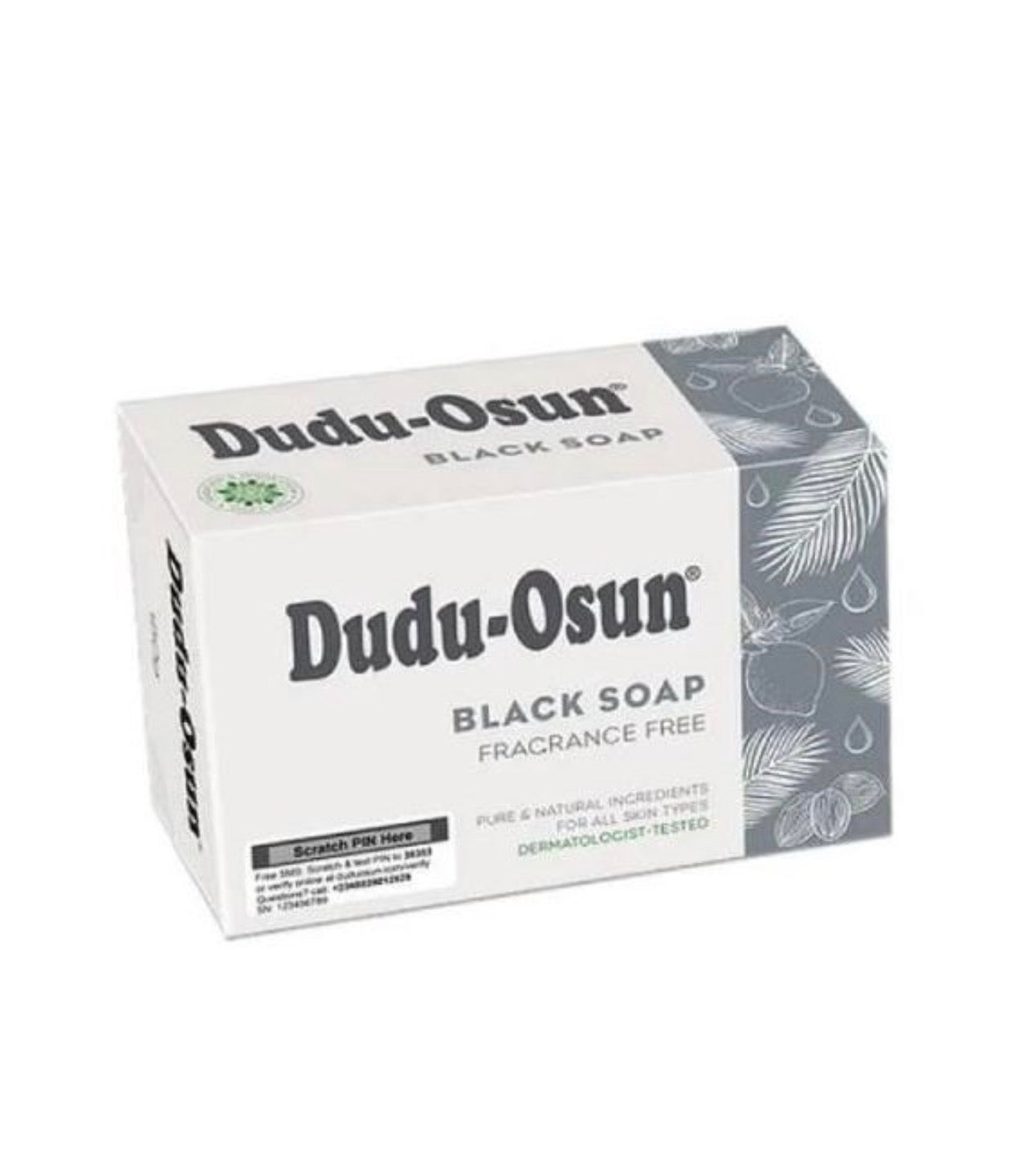 Dudu Osun Black Soap Fragrance Free 150gr