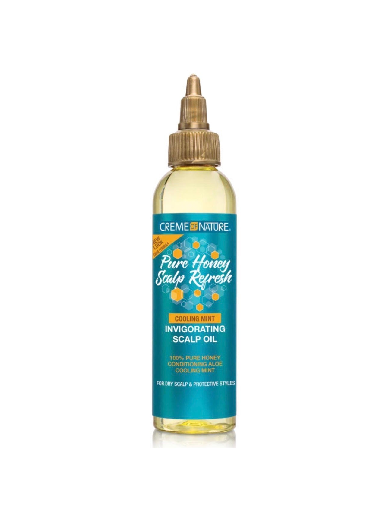 Creme Of Nature Pure Honey Scalp Refresh Invigorating Scalp Oil 4oz