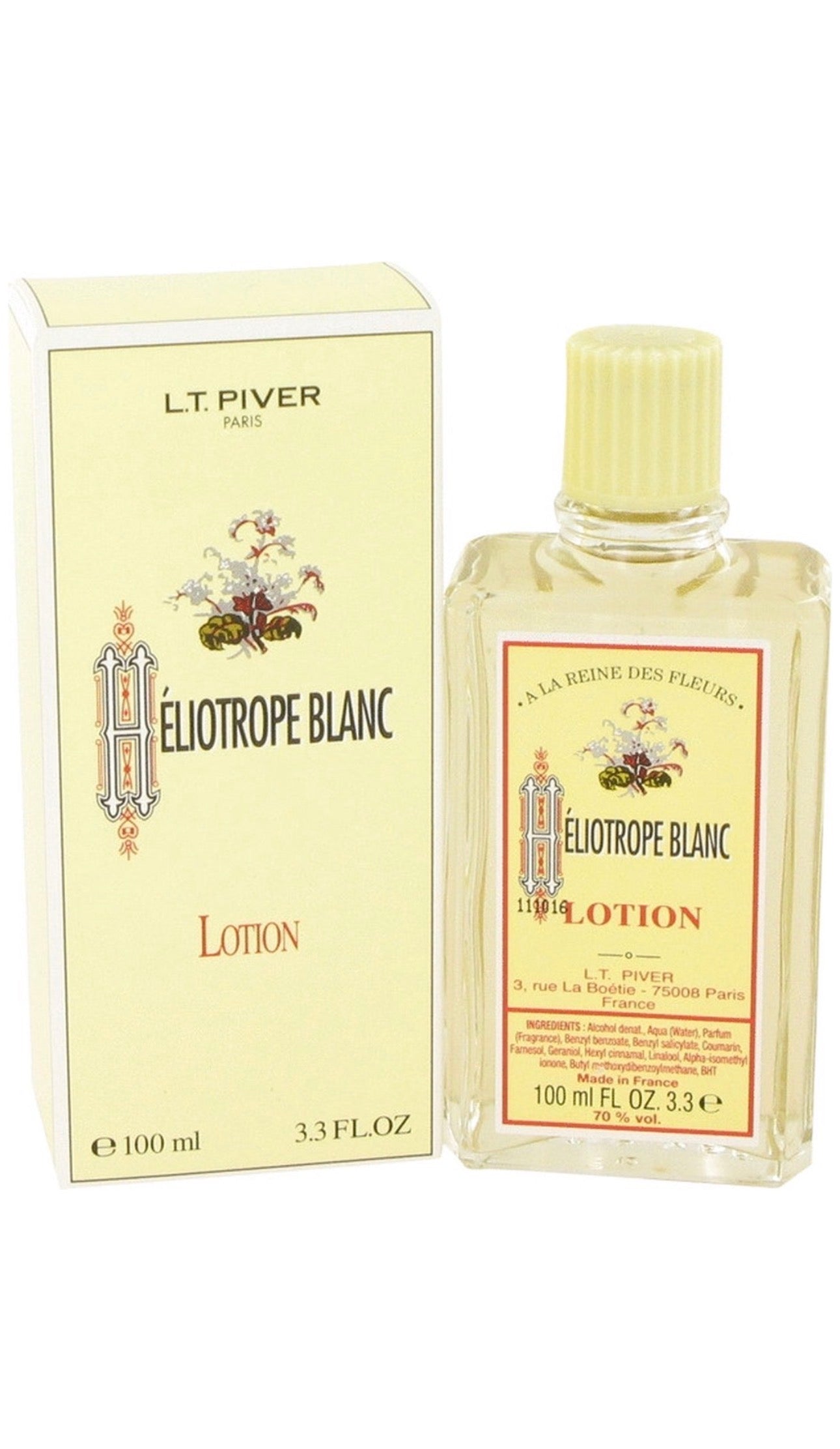 L.T. Piver Heliotrope Blanc Lotion 100ml