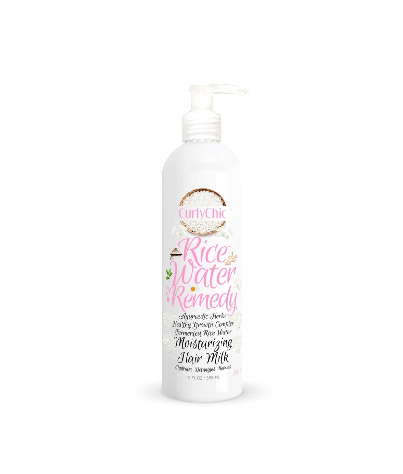 Curly Chic Ricewater Moisturizing Hair Milk 8oz