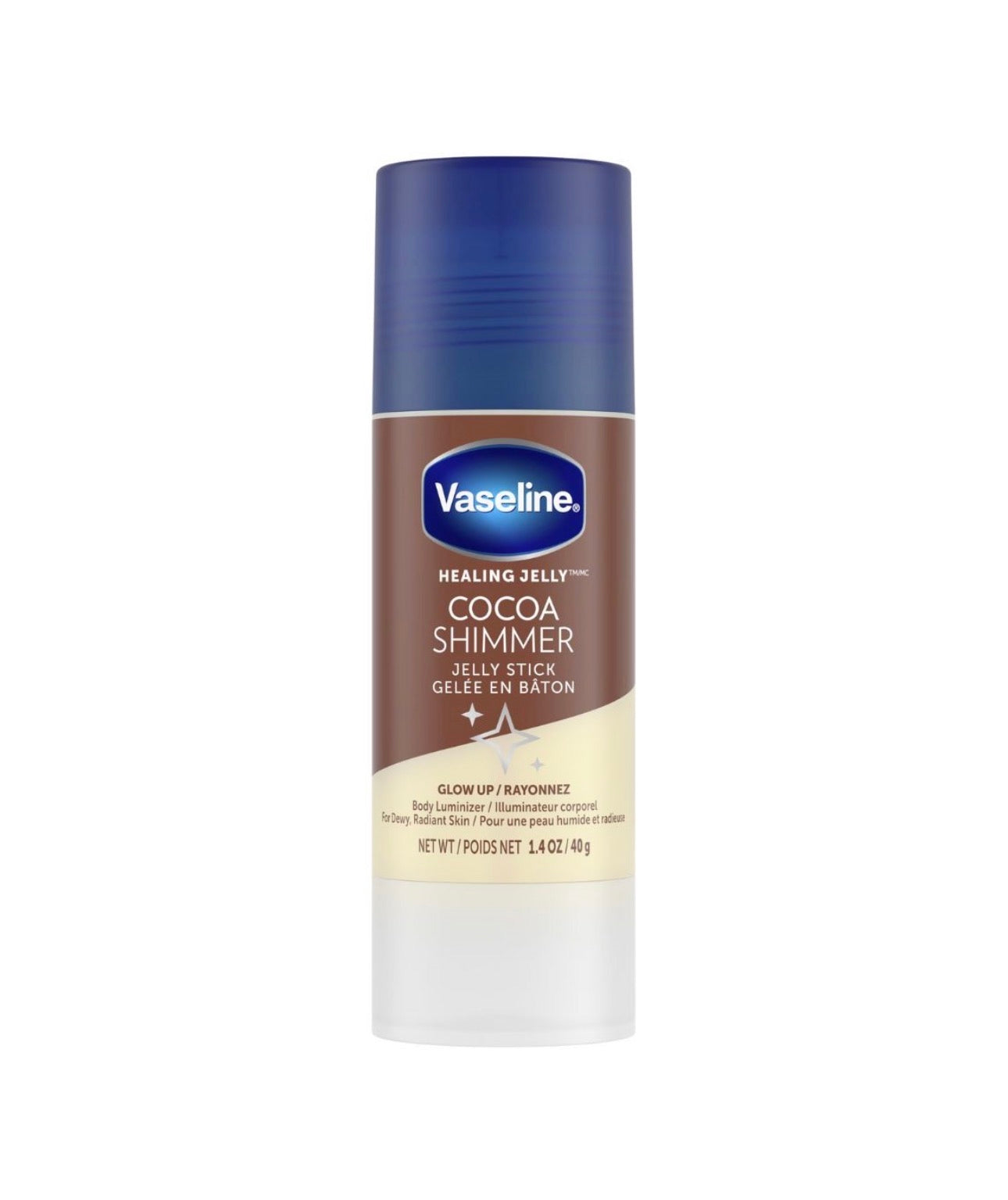 Vaseline Cocoa Shimmer Jelly Stick 1,4oz