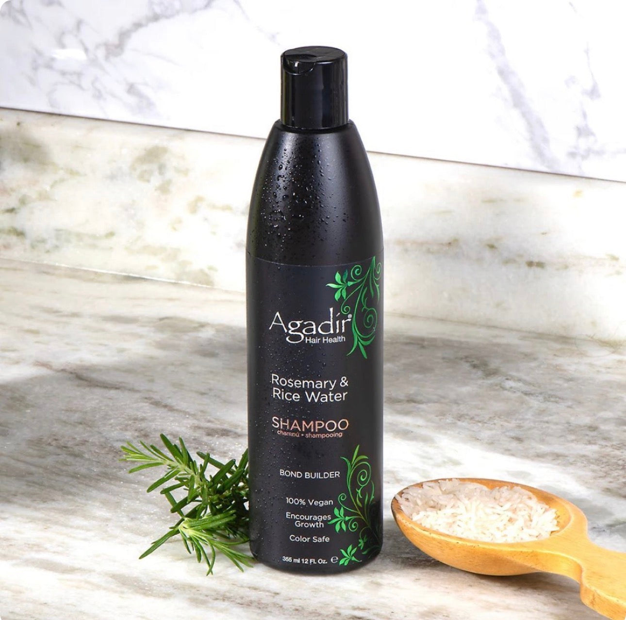 Agadir Rosemary & Rice Water Shampoo 12oz