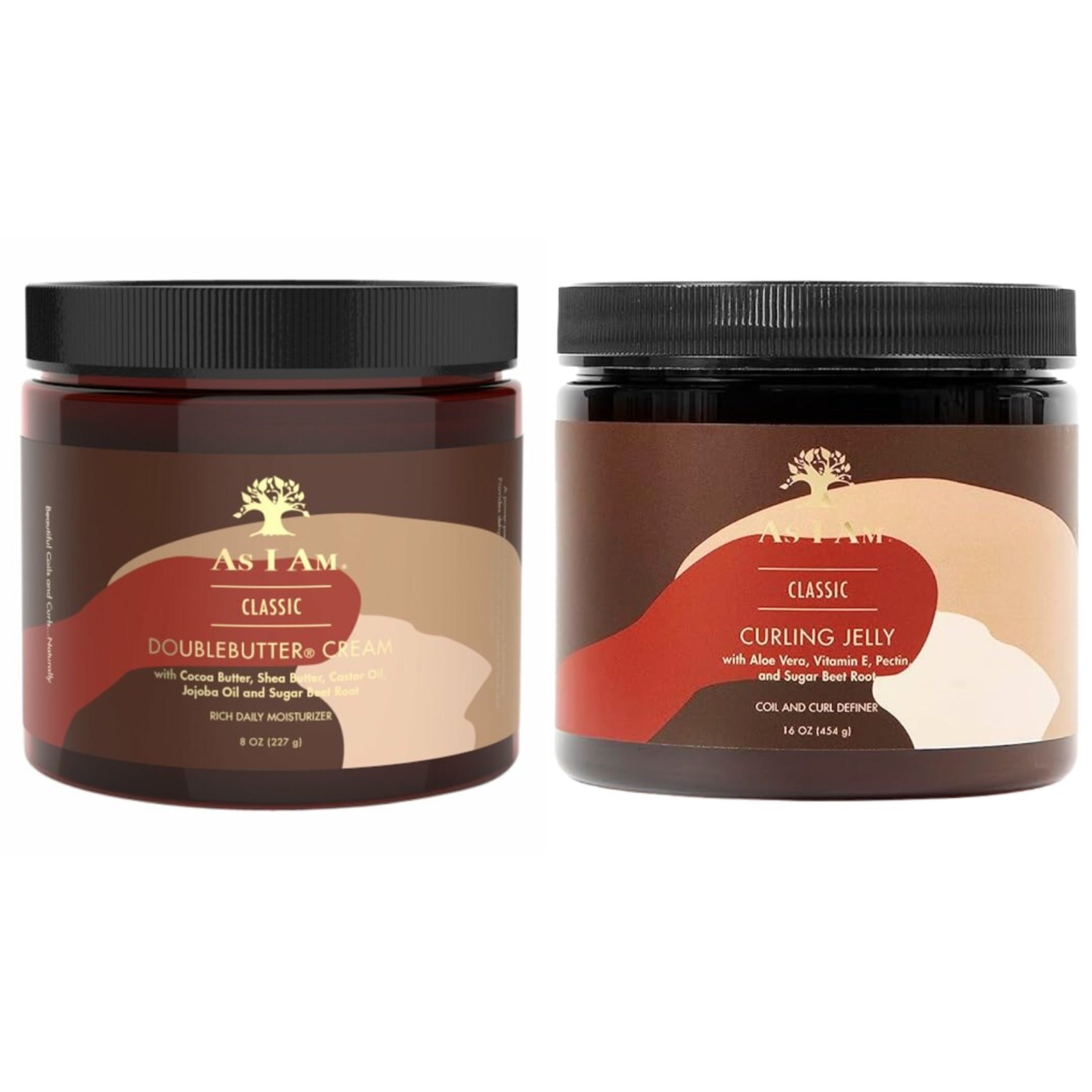 As I Am DoubleButter Cream & Curling Jelly Set