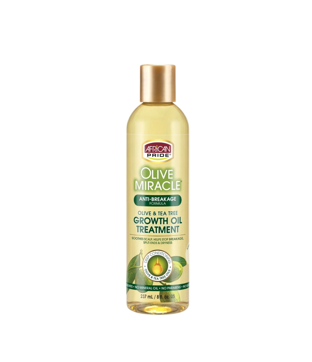 African Pride Olive Miracle Growth Oil 8oz