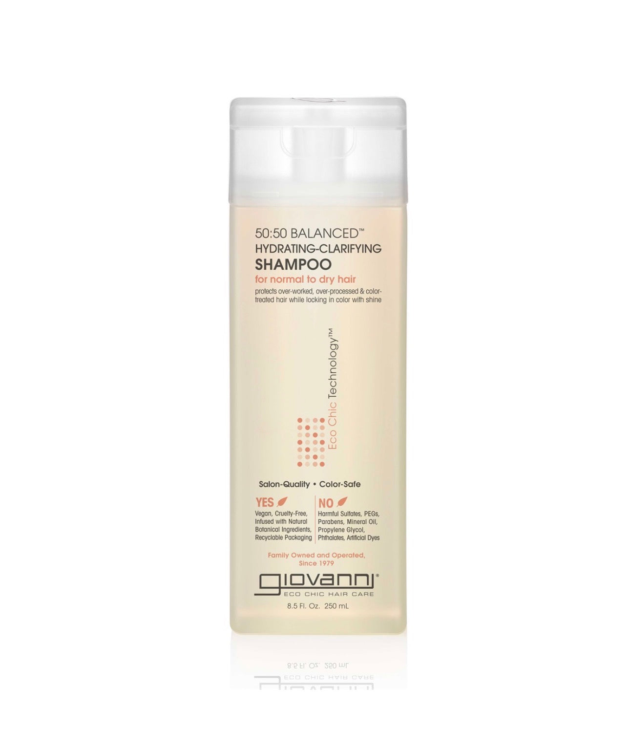 Giovanni 50:50 Balanced Hydrating-Clarifying Shampoo 250ml
