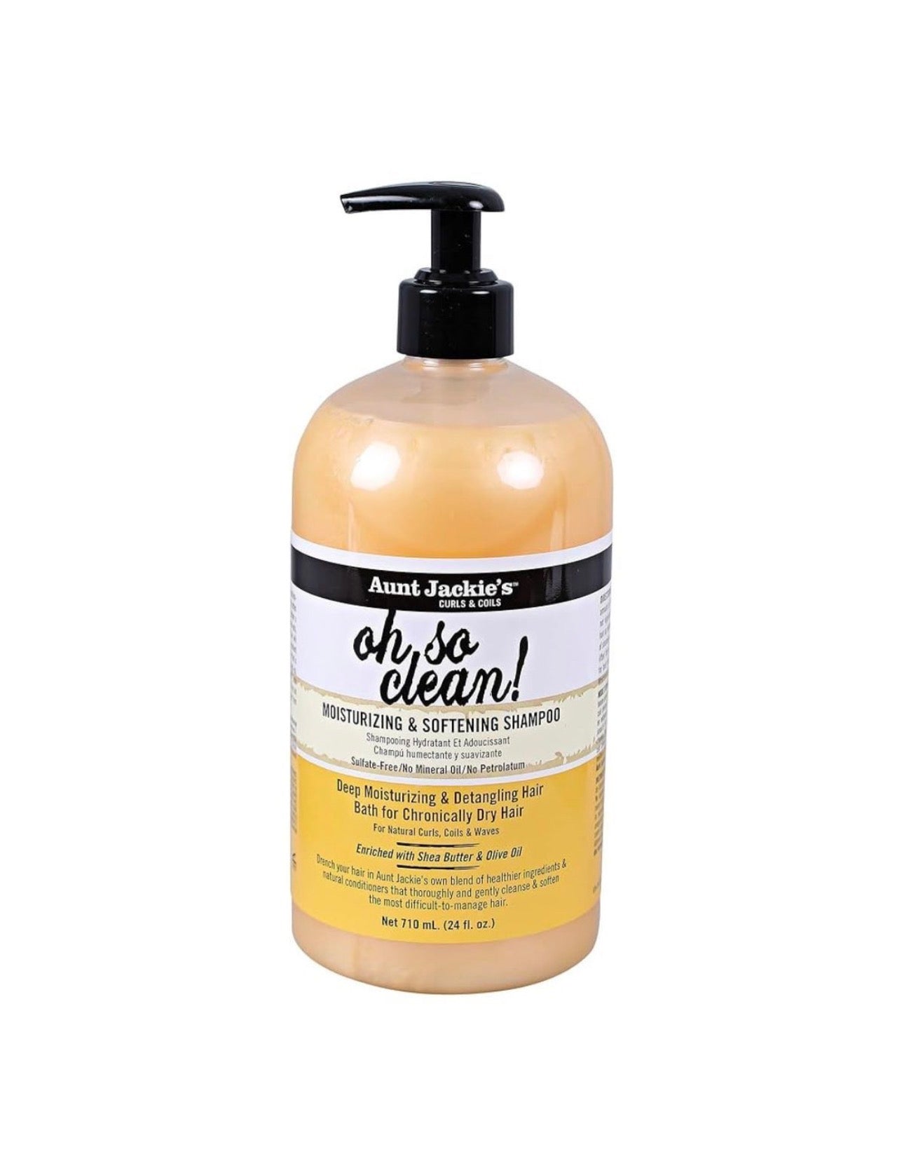 Aunt Jackie's Curls & Coils Oh So Clean! Moisturizing & Softening Shampoo 710ml