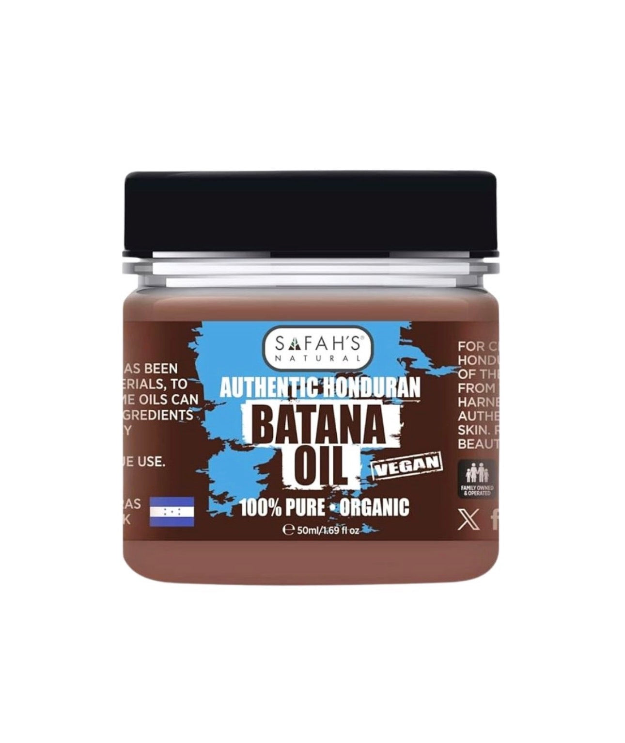 Safah's Authentic Honduran Batana Oil 50 ml