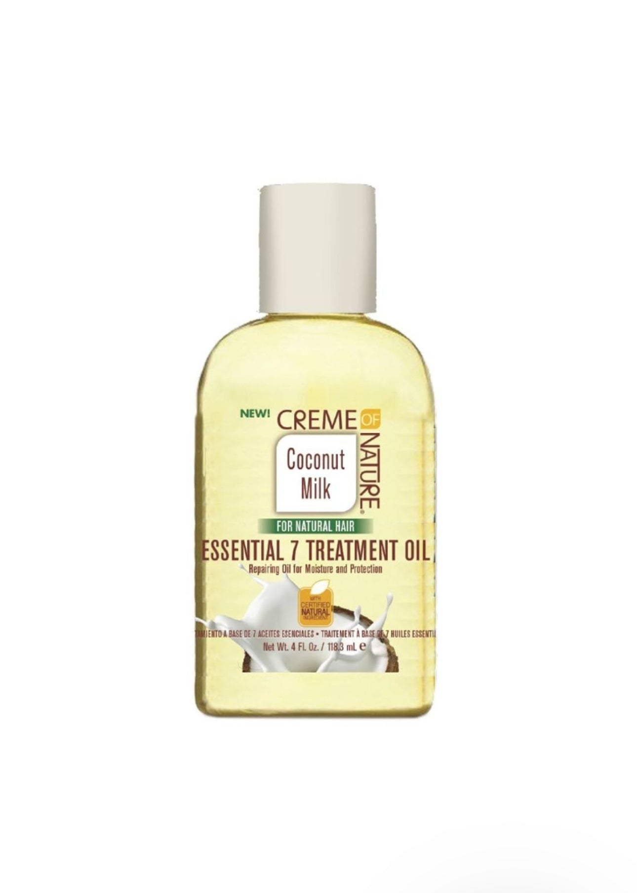 Creme of Nature Coconut Milk Essential 7 Treatment Oil 4oz