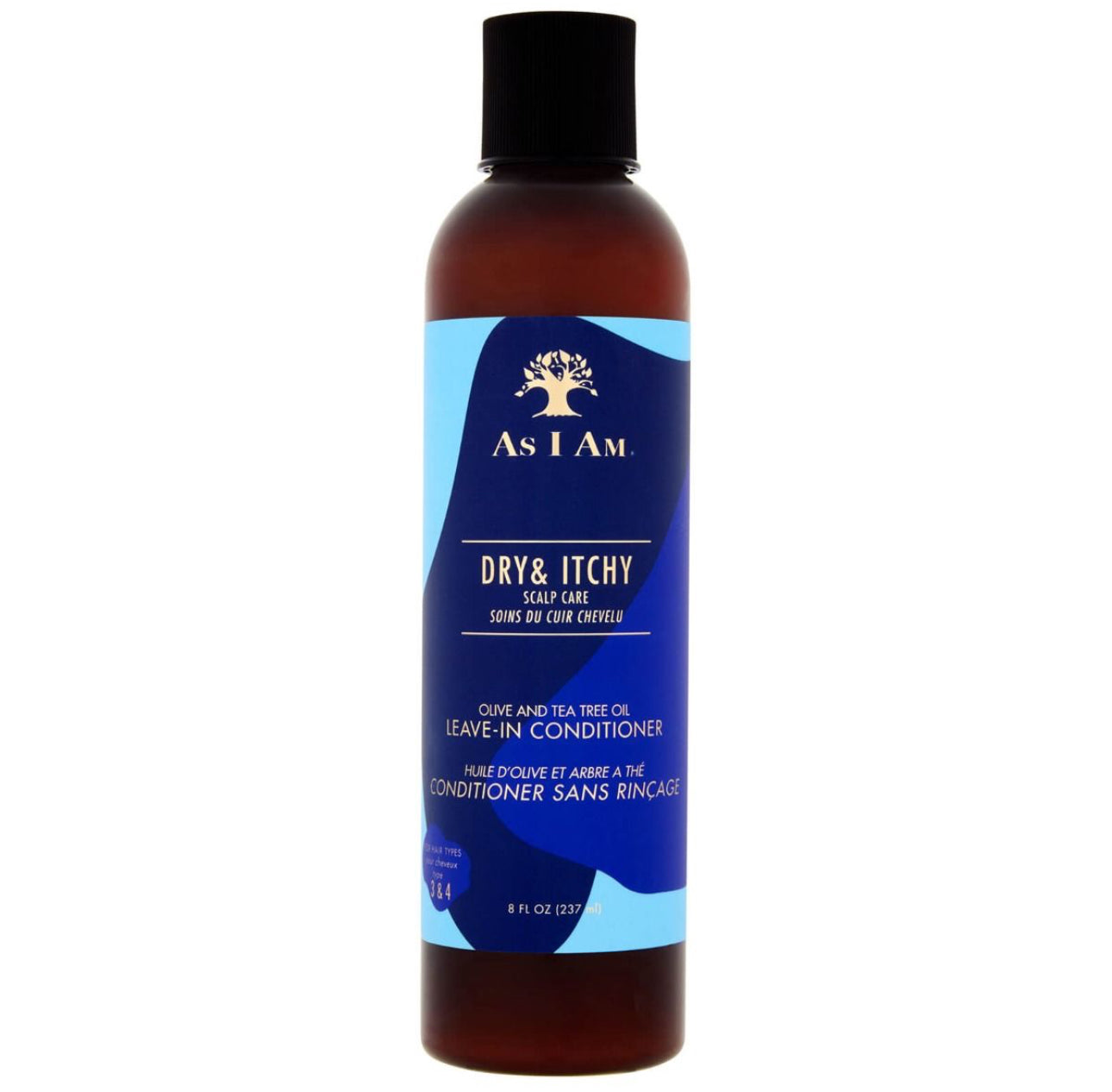 As I Am Dry & Itchy Scalp Care Olive and Tea Tree Oil Leave in Conditioner 237ml
