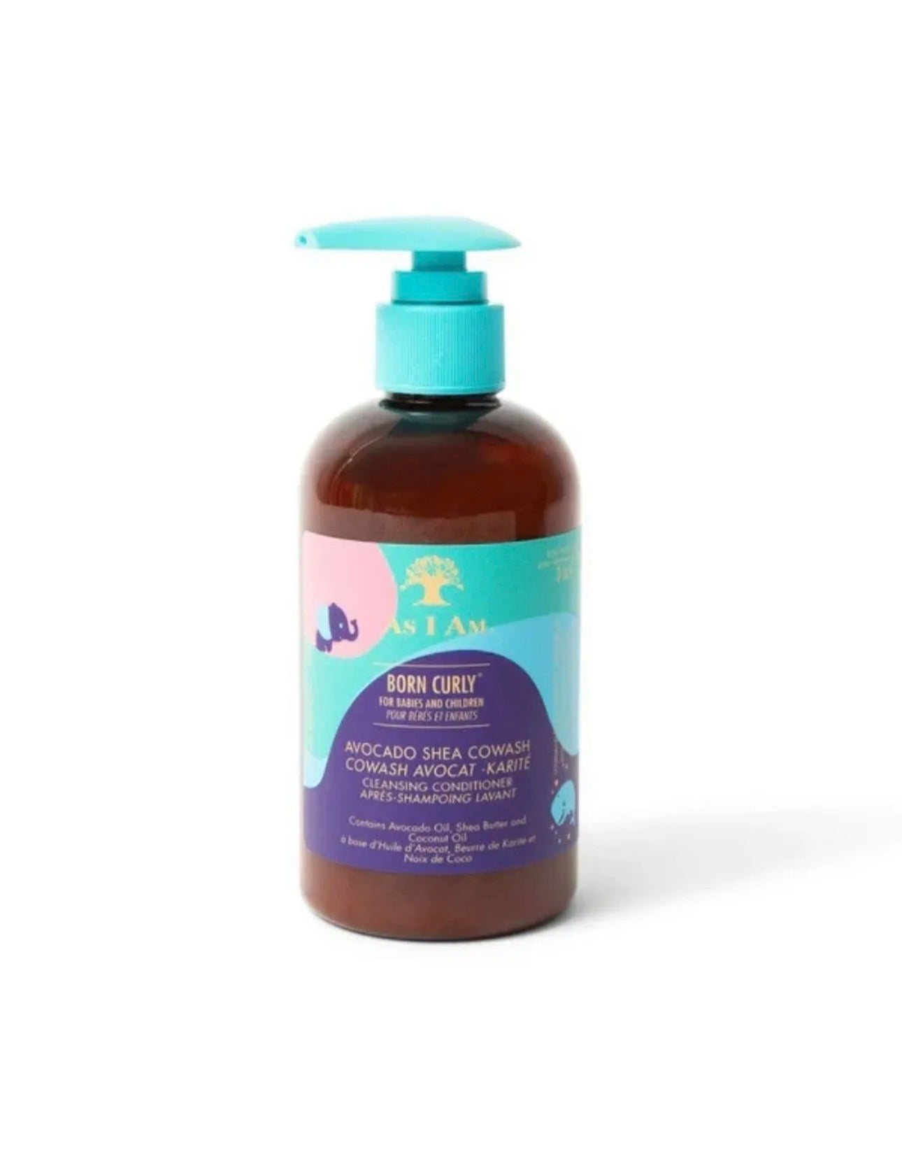 As I Am Born Curly Avocado Shea Co-Wash 8oz (Voor Kinderen)