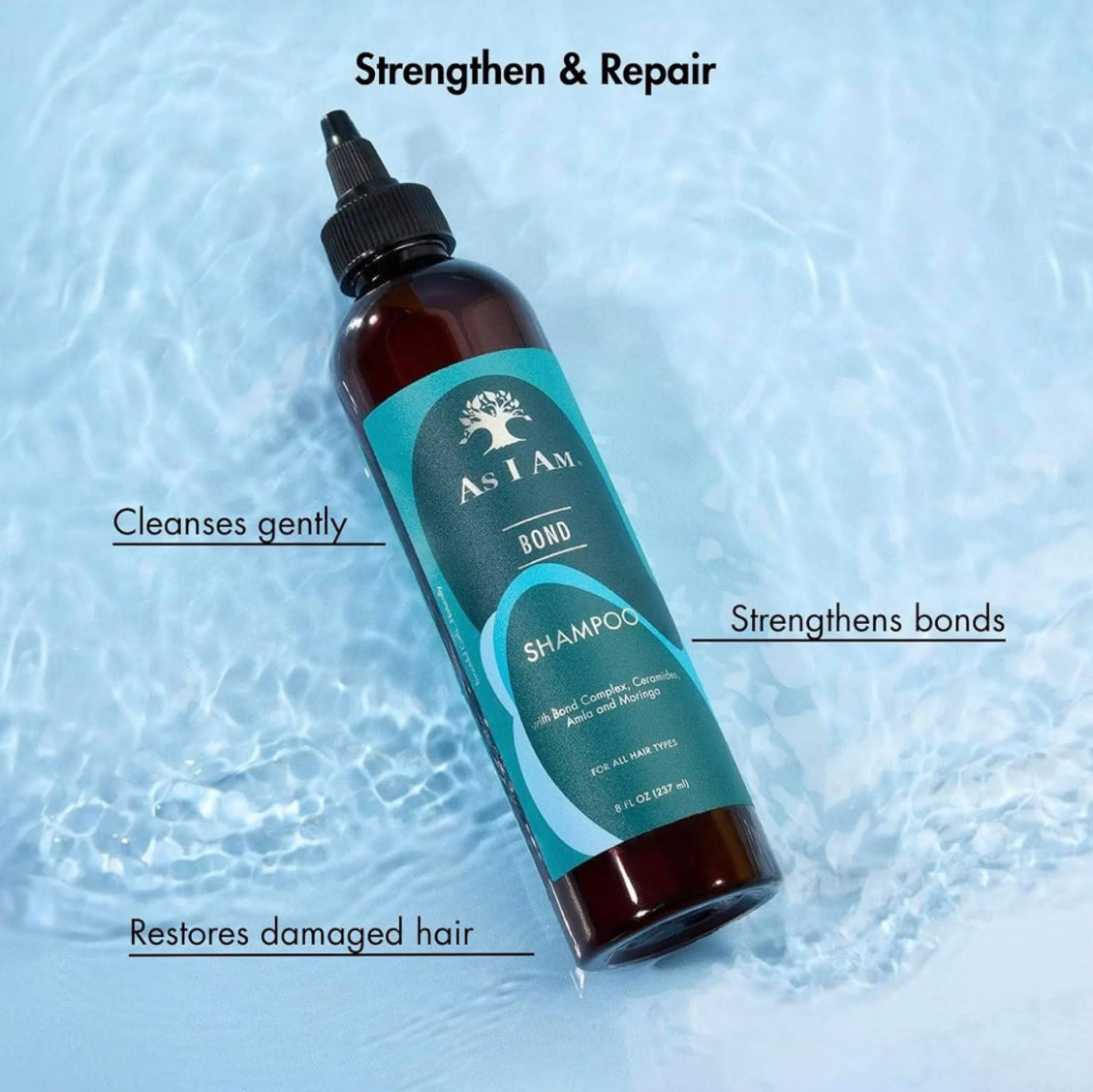 As I Am Bond Shampoo 8oz