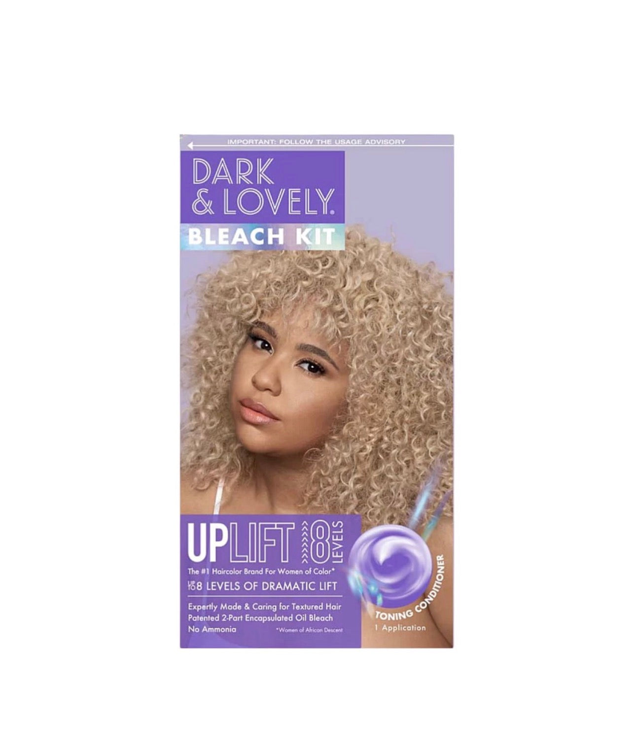 Dark & Lovely Uplift Hair Bleach Kit