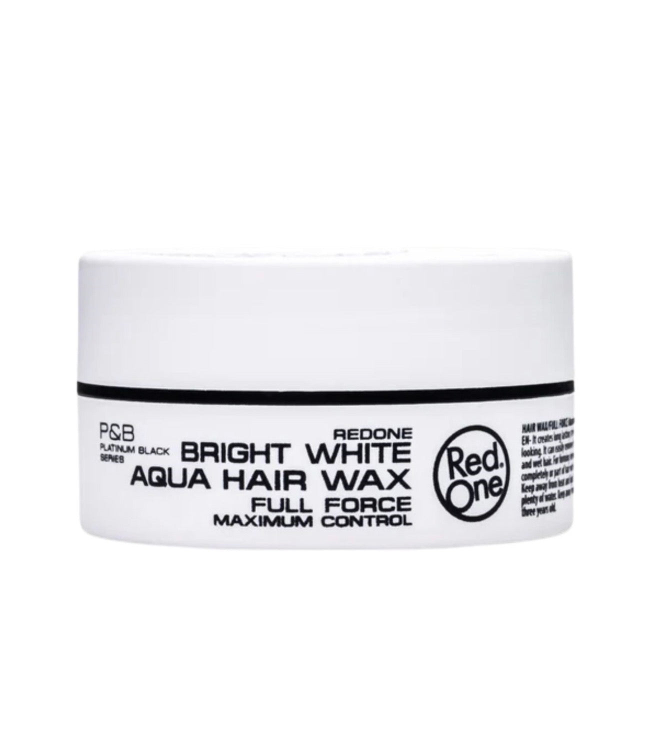 Red One Bright White Aqua Hair Wax 150ml