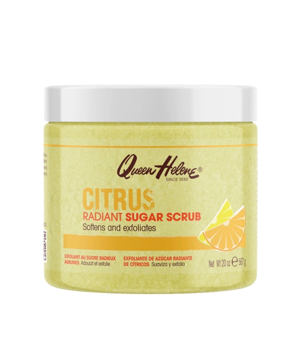 Queen Helene Citrus Radian Sugar Scrub 20oz