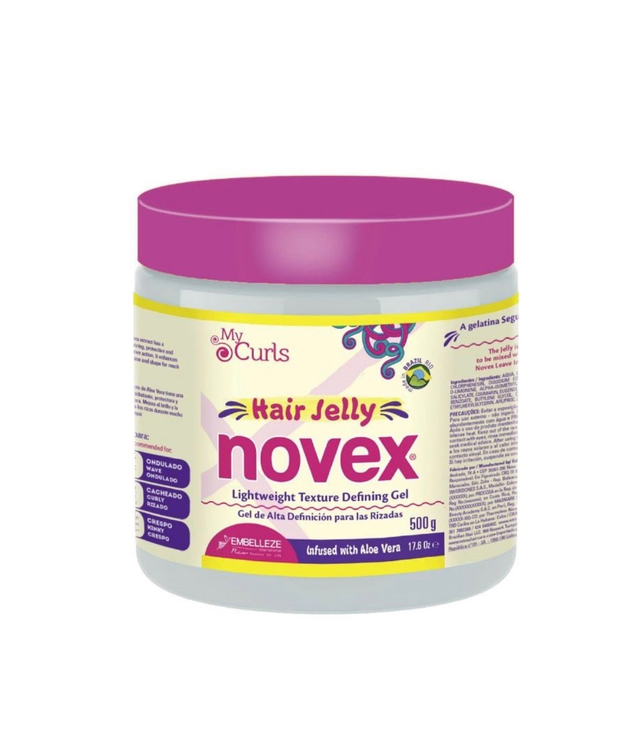 Novex Lightweight Texture Defining Gel 500 gr