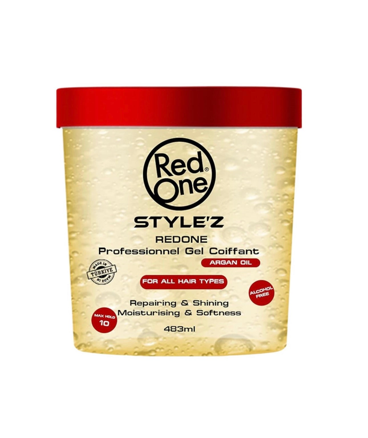 Red One Style'Z Hair Gel Argan Oil 483ml