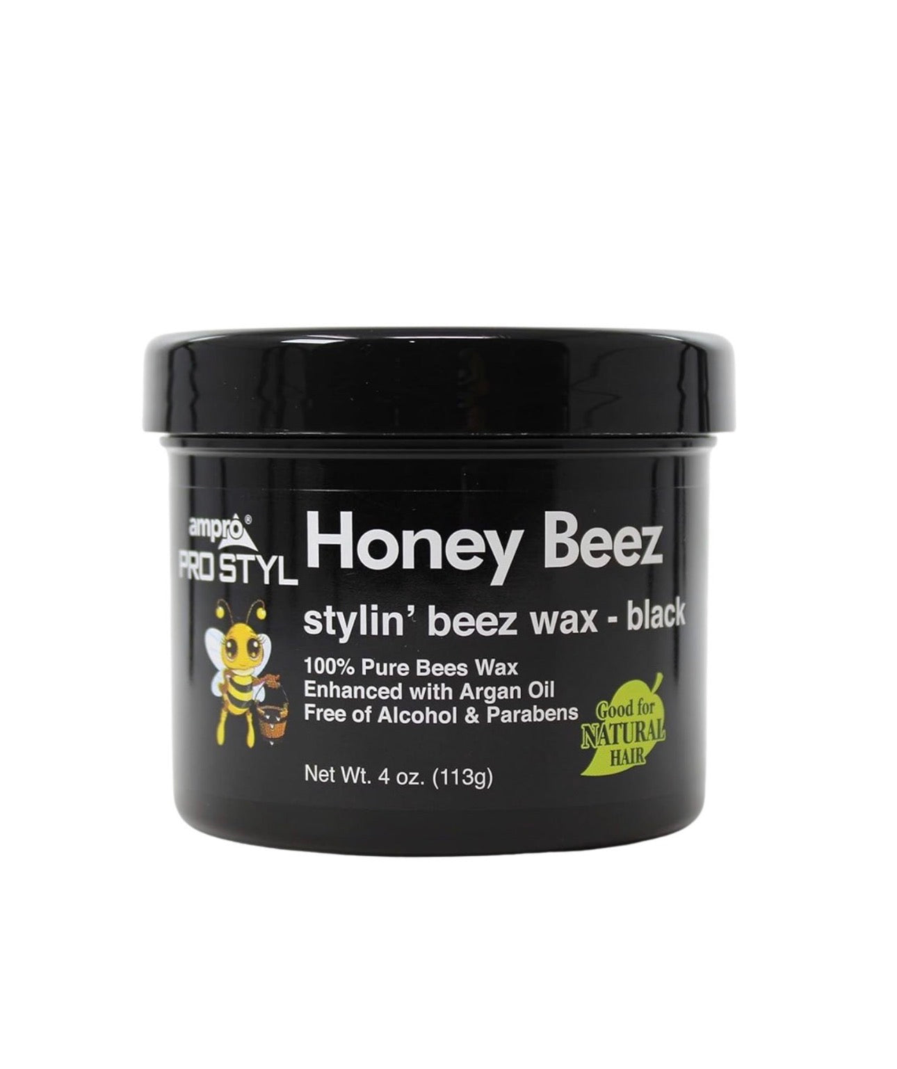 Ampro Honey Beez Wax Black 4oz