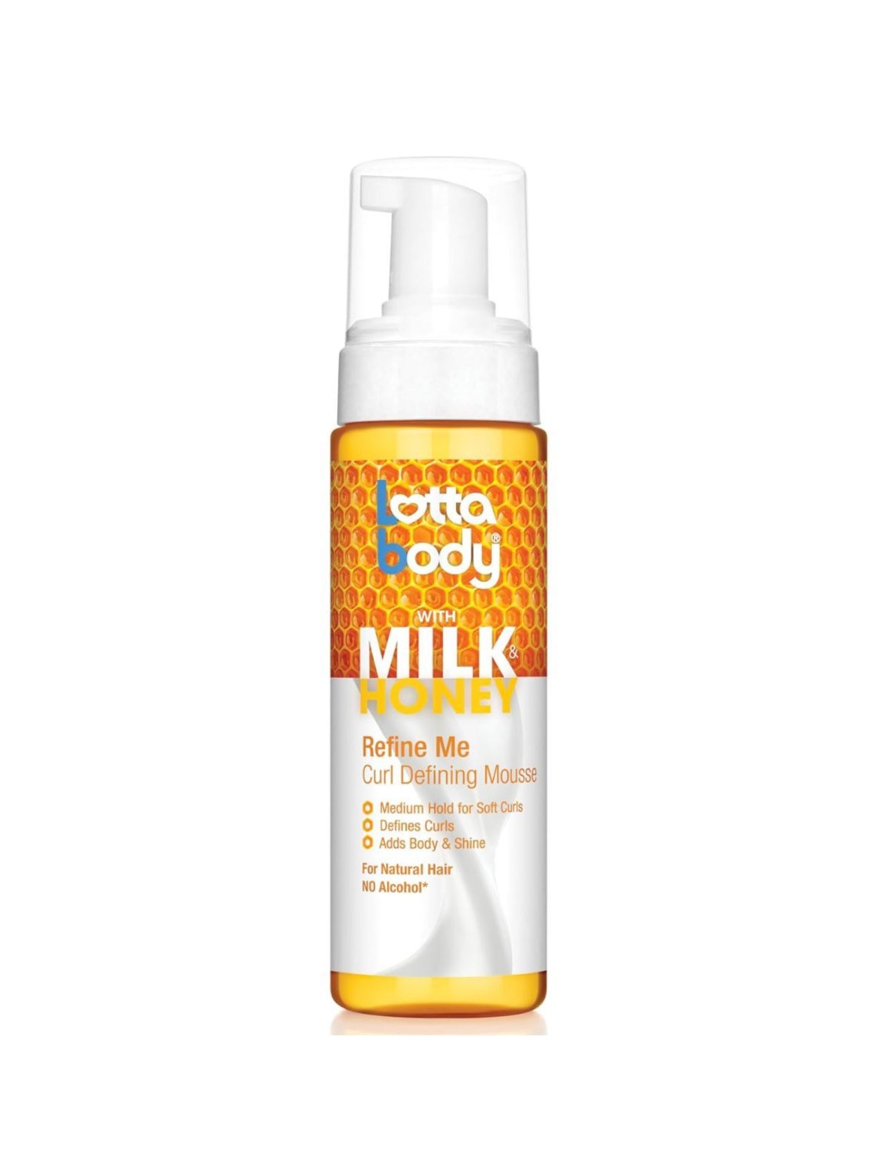 Lottabody Milk & Honey Refine Me Curl Defining Mousse 207ml