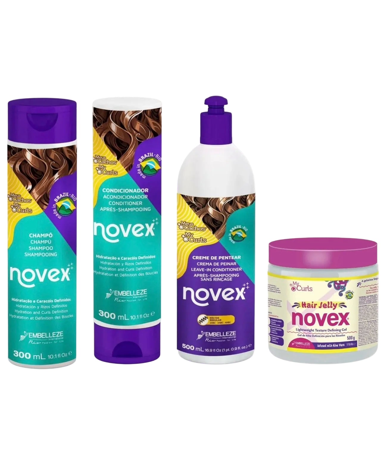 Novex My Curls Complete Wash & Style Kit