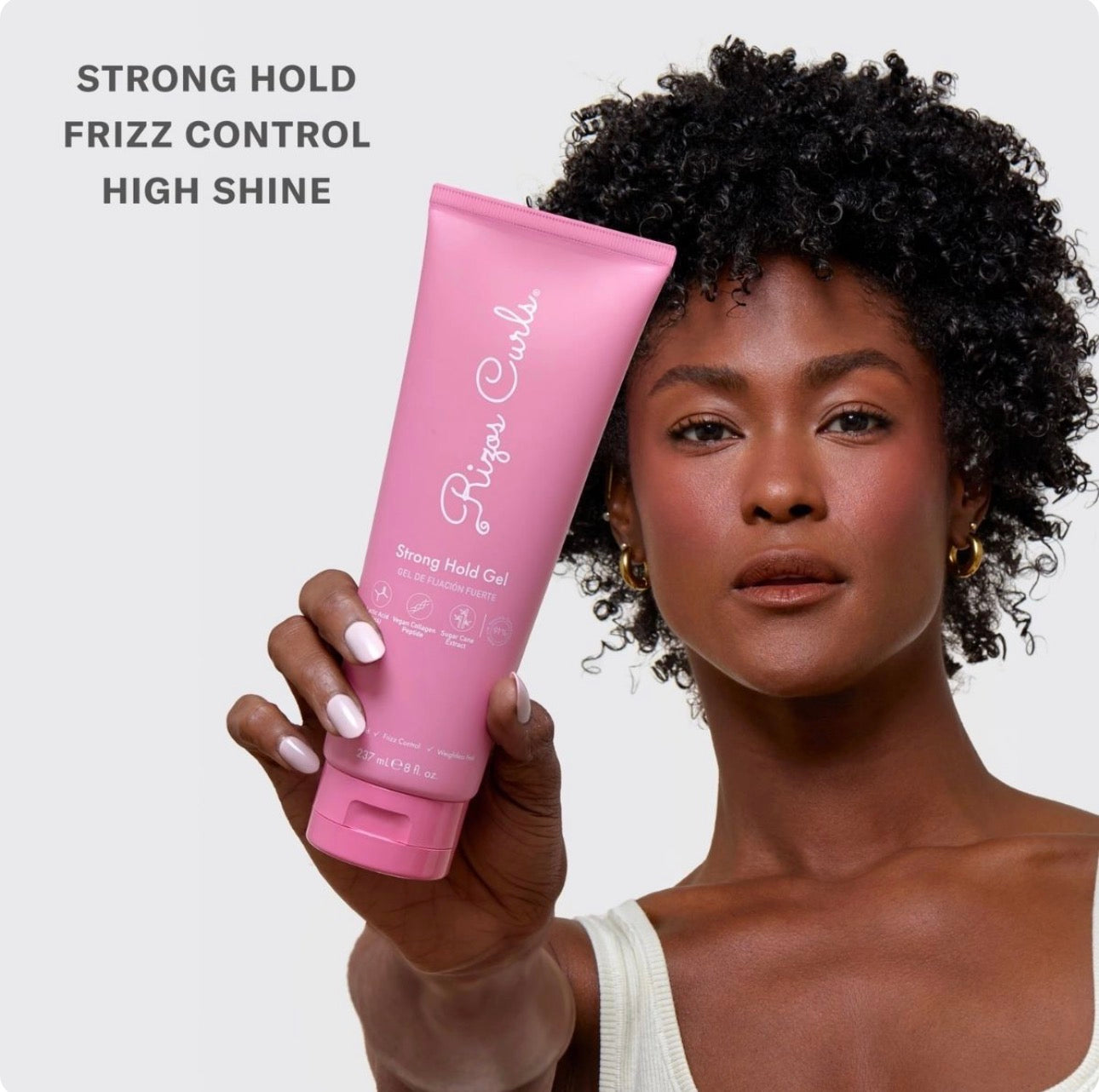 Rizos Curls Strong Hold Gel 237ml