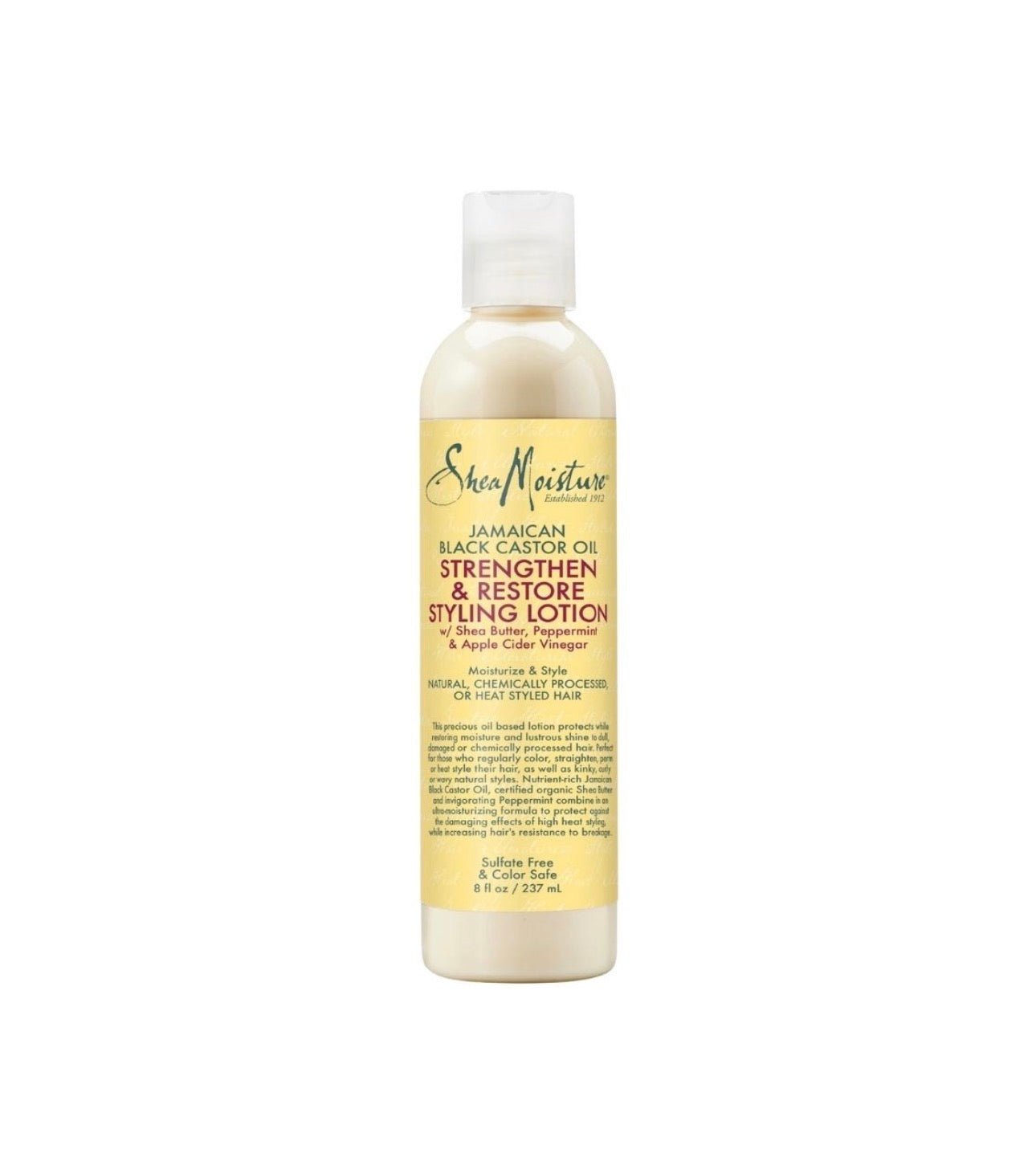 Shea Moisture Jamaican Black Castor Oil Strengthen Grow & Restore Styling Lotion 236 Ml