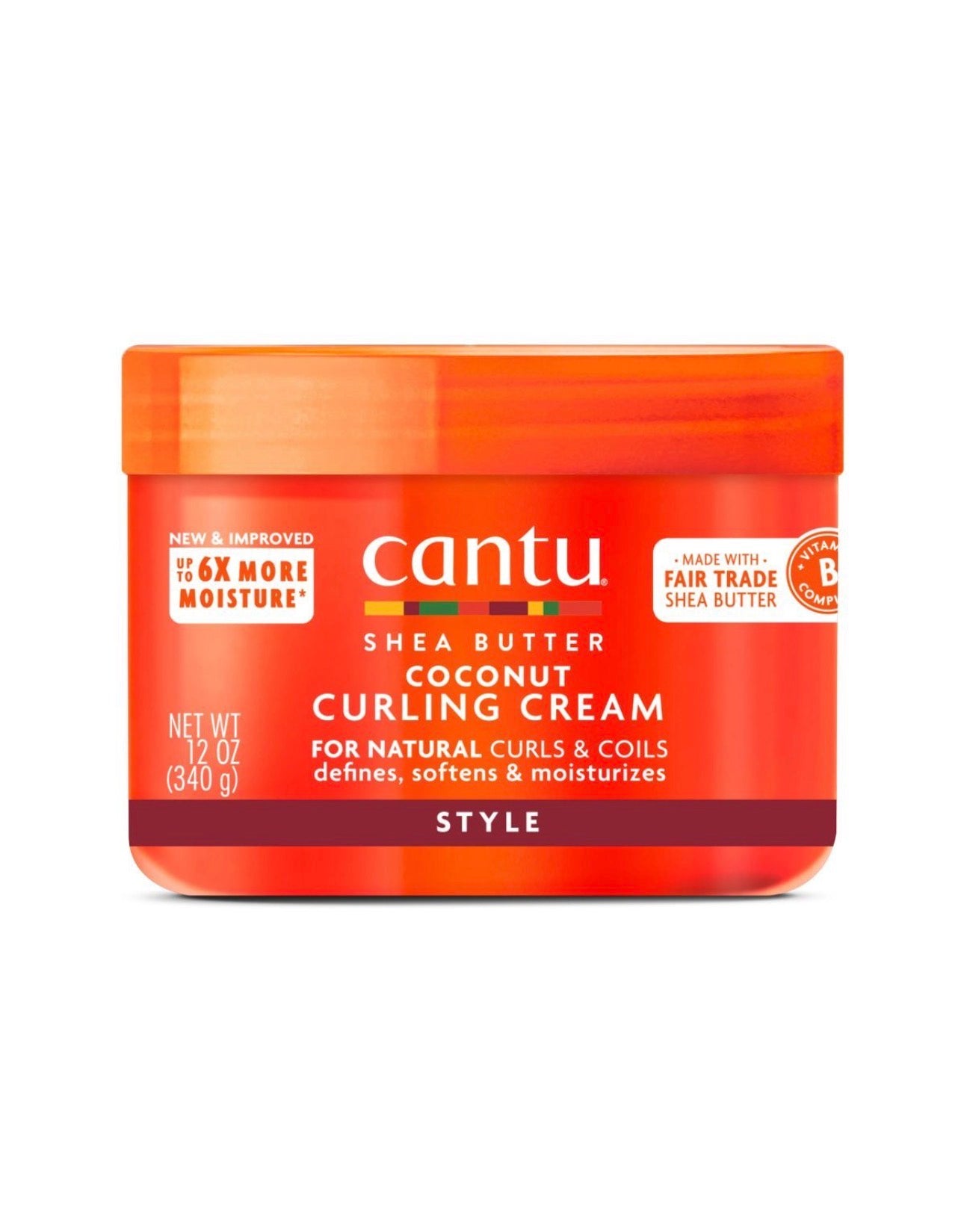 Cantu Natural Coconut Curling Cream 12oz