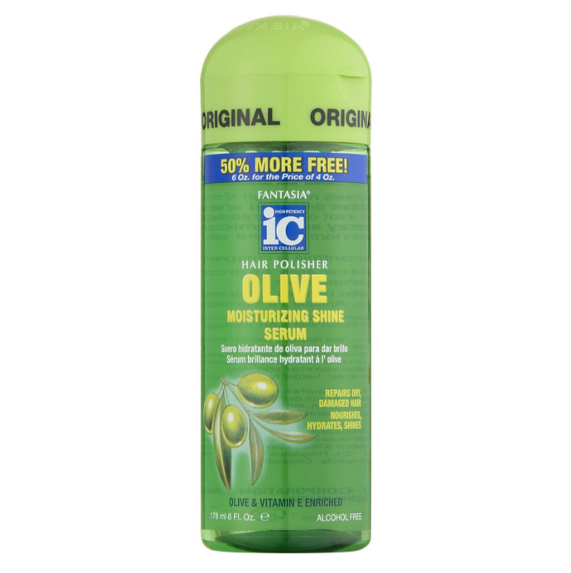 Fantasia IC Olive Hair Polisher Serum 6 oz