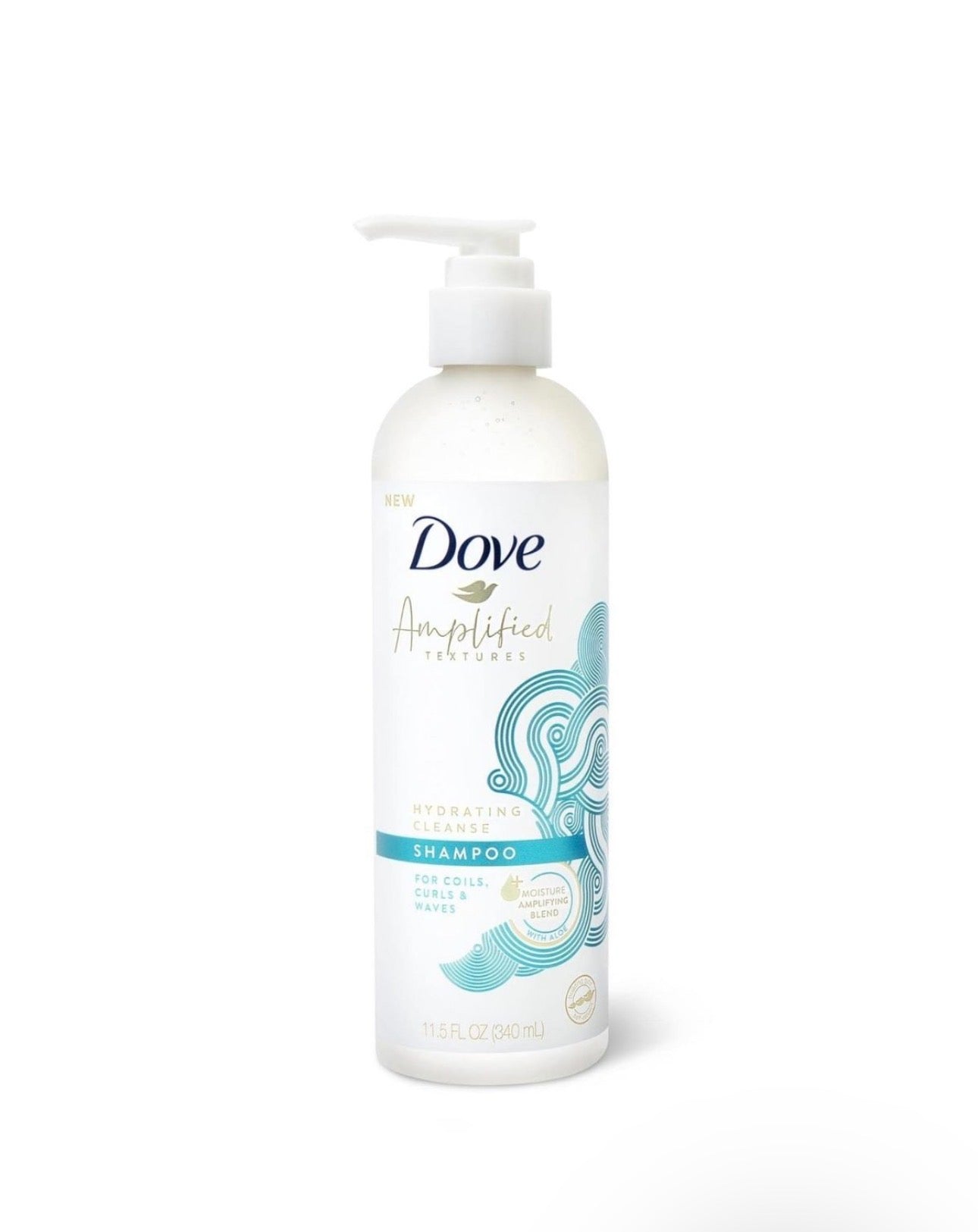 Dove Amplified Textures Hydrating Shampoo 340ml