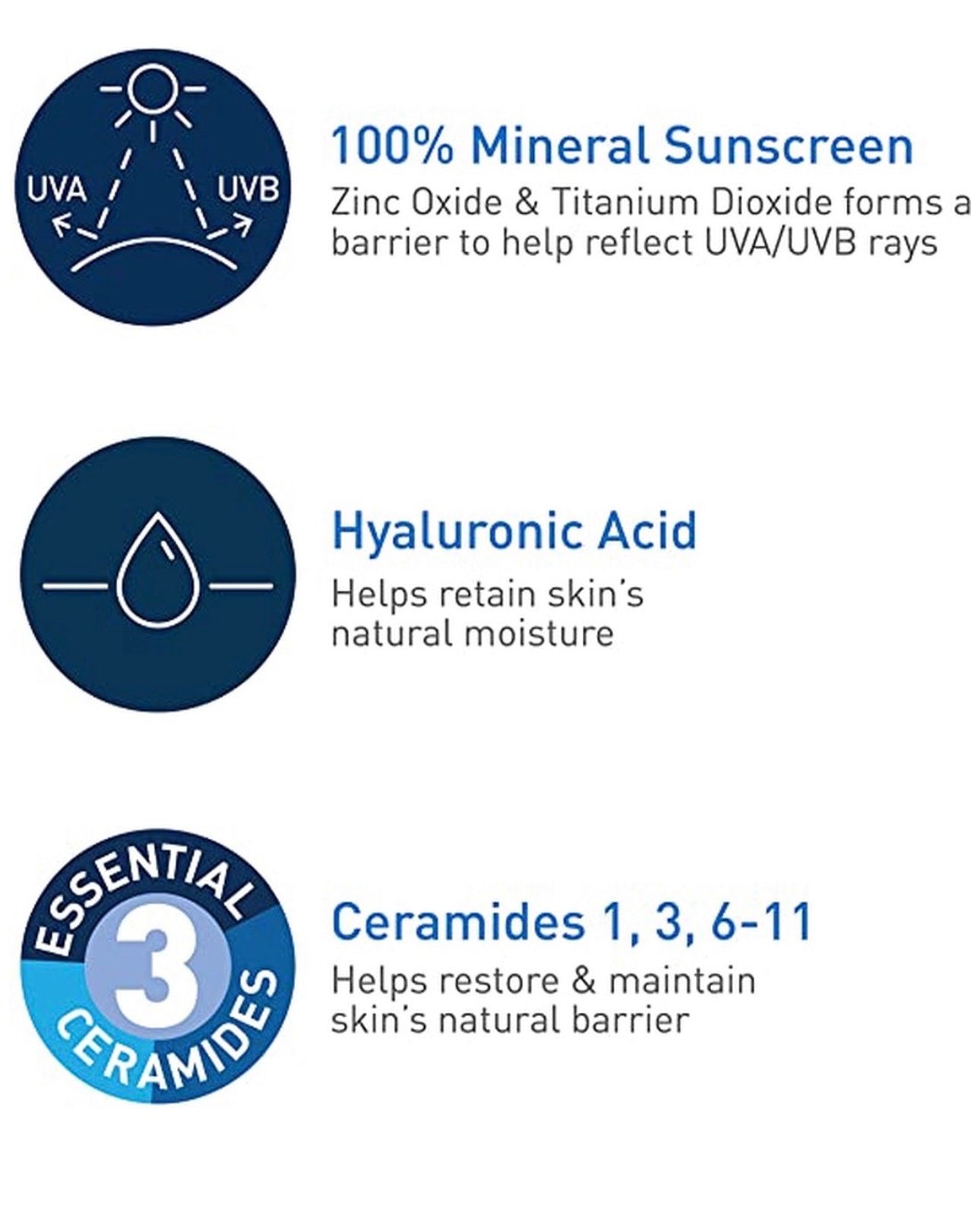 CeraVe Hydrating Mineral Sunscreen Broad Spectrum SPF 50 150 ml
