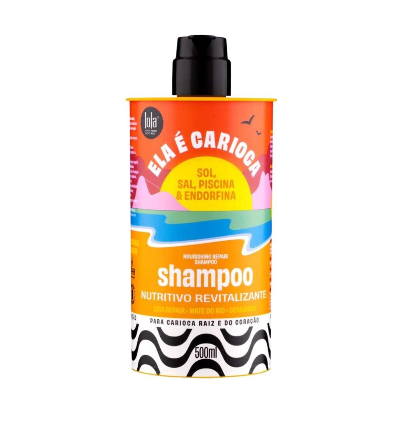 Lola Cosmetics Ela e Carioca Nourishing Repair Shampoo 500ml