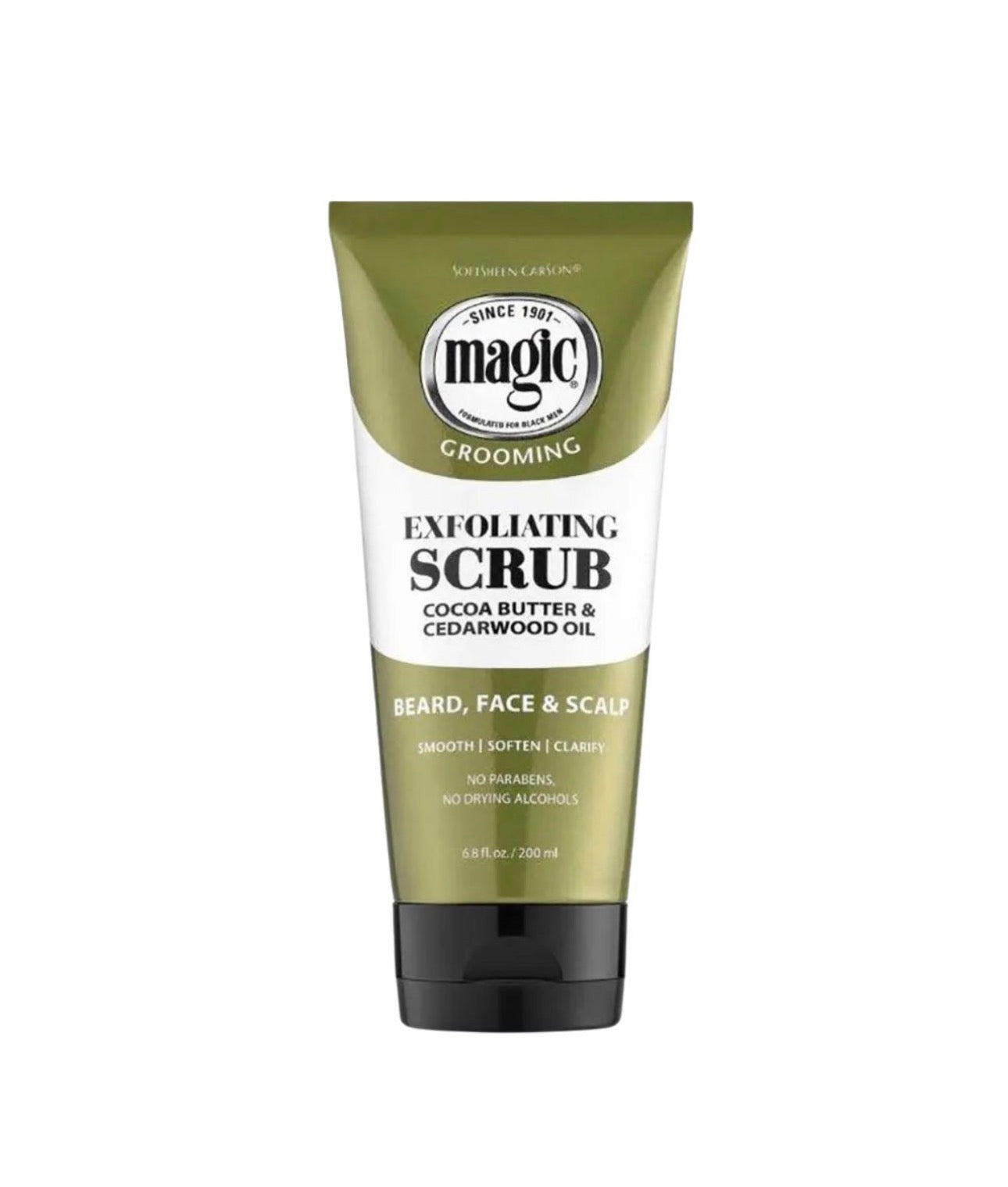 Magic Grooming Exfoliating Beard, Face & Scalp Scrub 6 oz