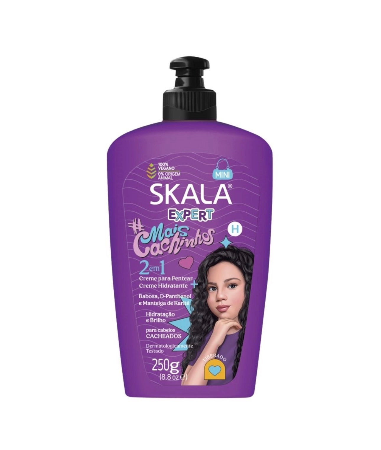 Skala Mais Cachinhos 2 in 1 Creme Para Pentear 250g