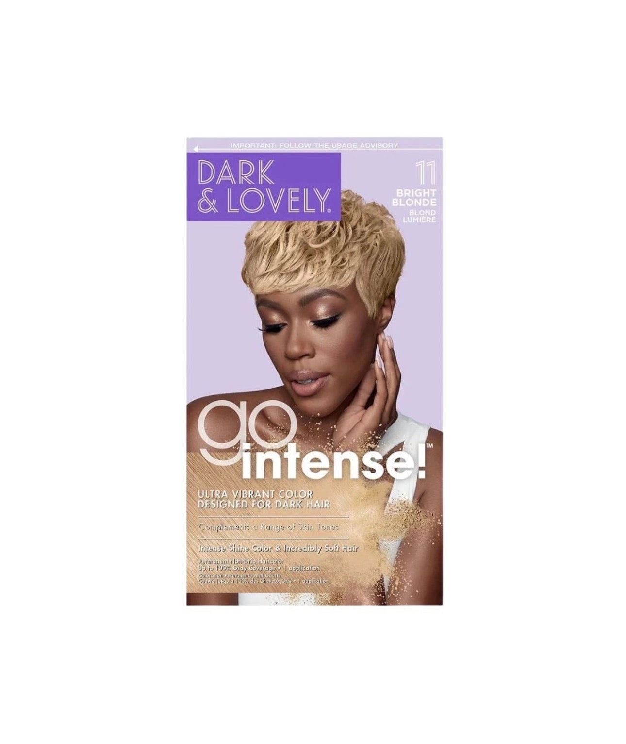 Dark & Lovely Go Intense Hair Color 11 Bright Blonde