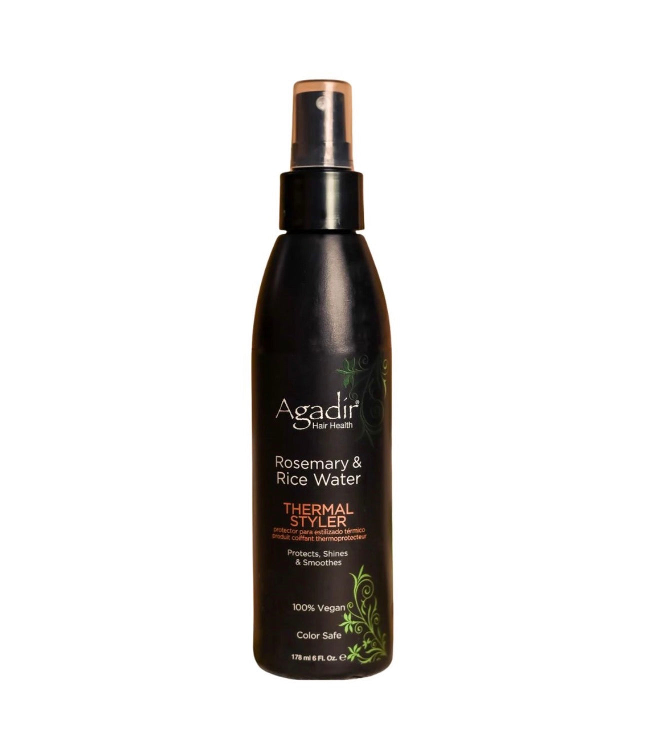 Agadir Rosemary & Rice Water Thermal Styler 178ml