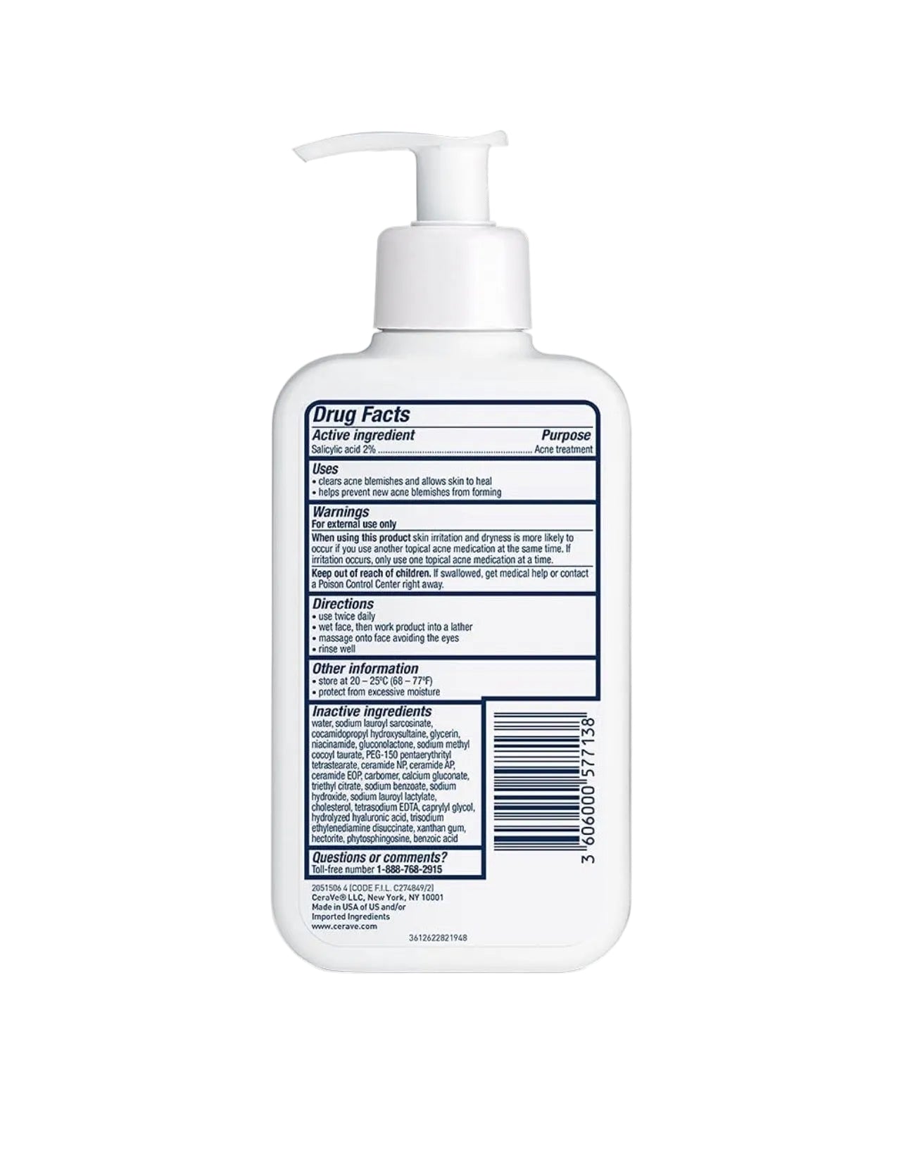 CeraVe Acne Control Cleanser 237 ml