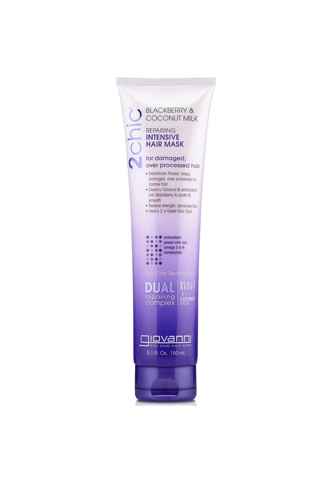 Giovanni 2Chic Blackberry & Coconut Milk Intensive Hair Mask 5.1oz