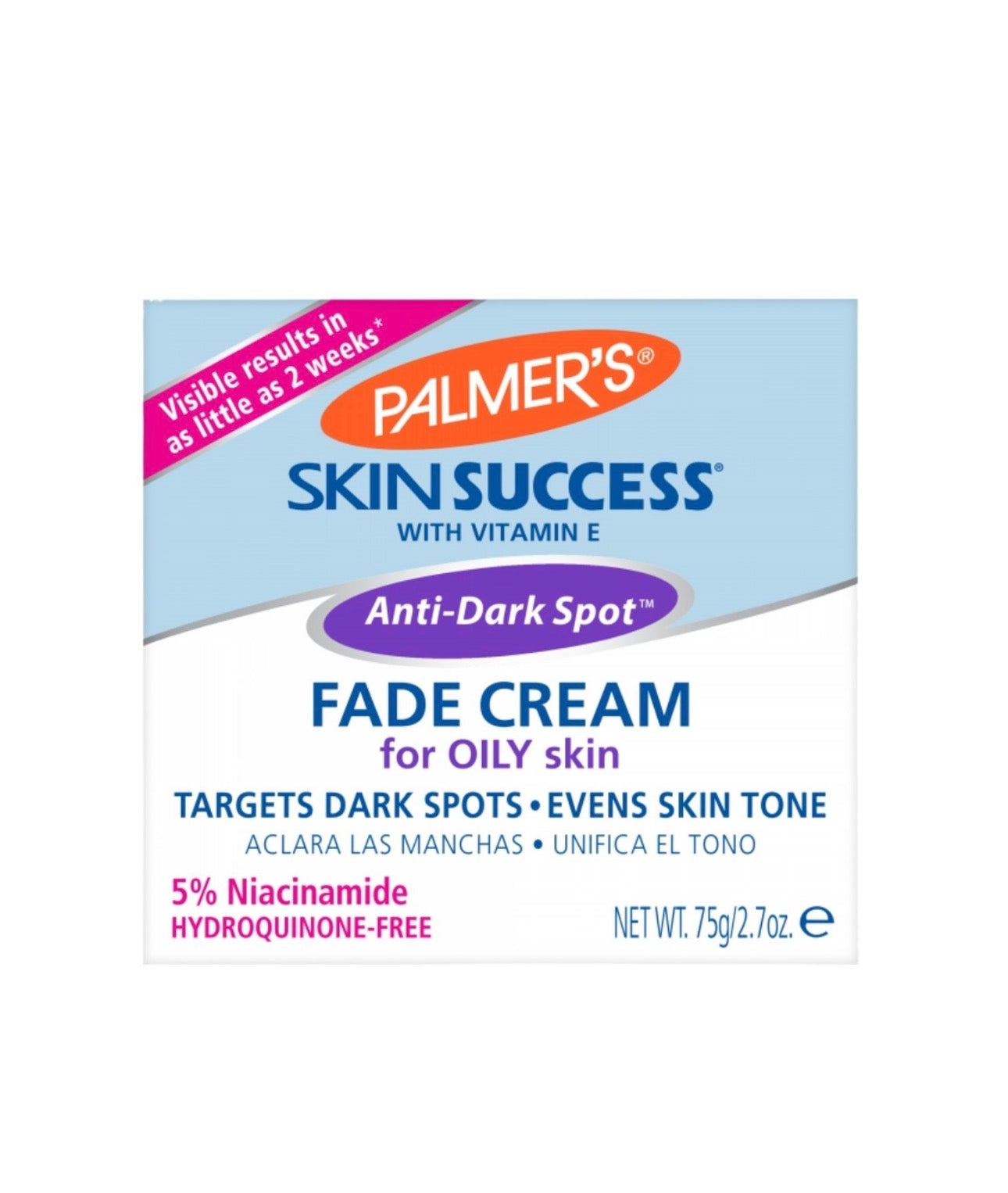 Palmer's Skin Success Fade Cream Oily Skin 75g